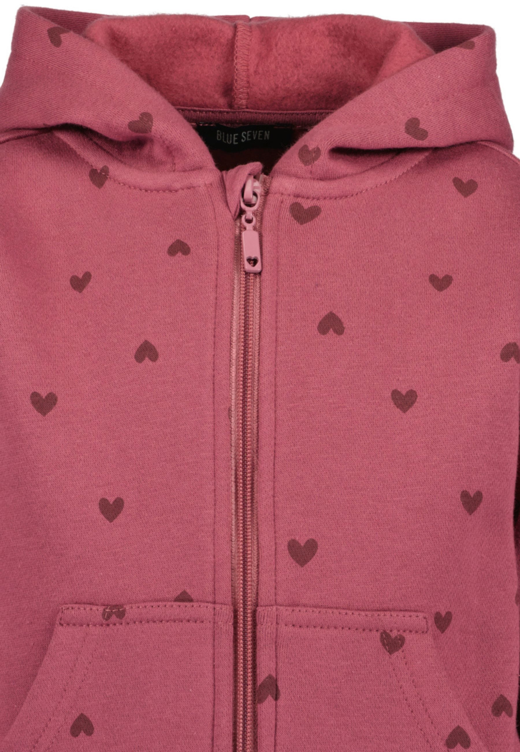 Blue Seven Kapuzensweatjacke Baumwollmischung
