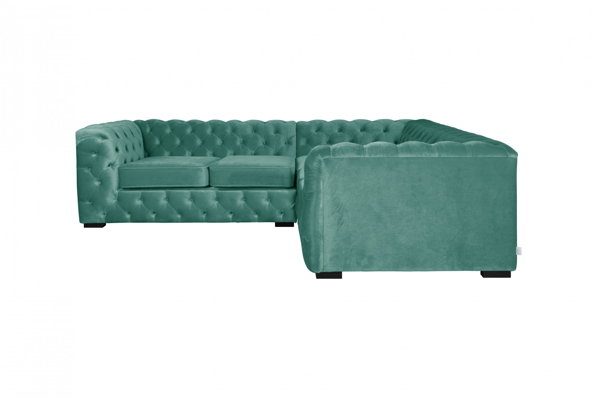Guido Maria Kretschmer Home&Living Chesterfield-Sofa »KALINA L-Form«, hochwertige Chesterfield-Ausführung, sehr hochwertige Verarbeitung