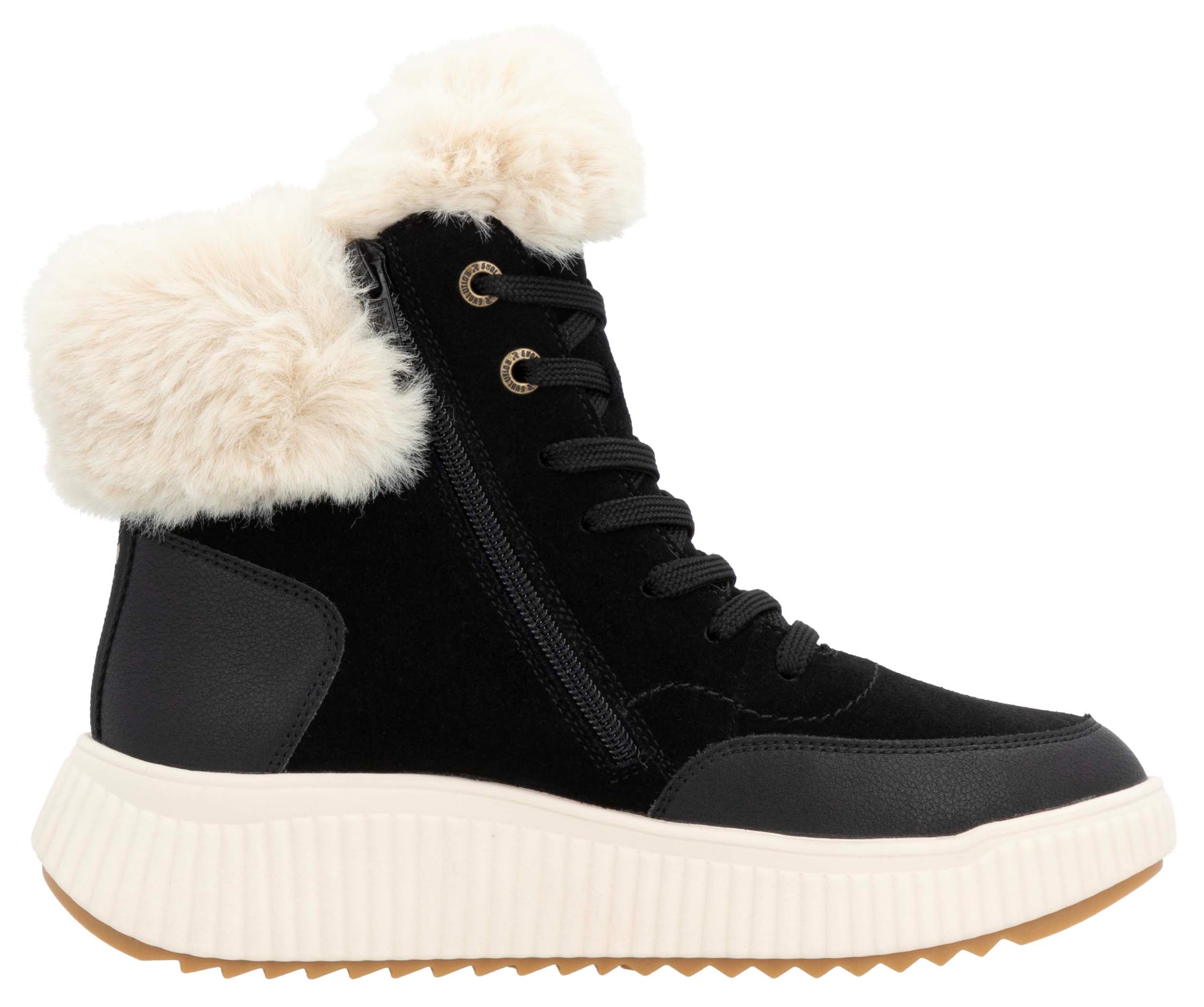 Rieker EVOLUTION Winterboots, Snowboots, Schnürstiefel in schmaler Form