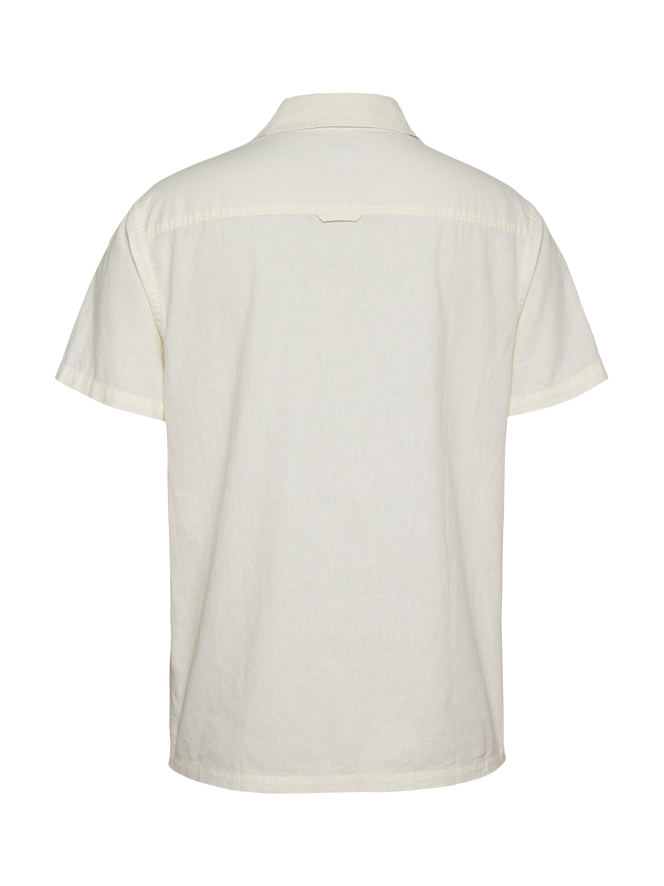 Tommy Jeans Plus Kurzarmhemd »TJM LINEN BLEND CAMP SS EXT«, Mit V-Ausschnitt