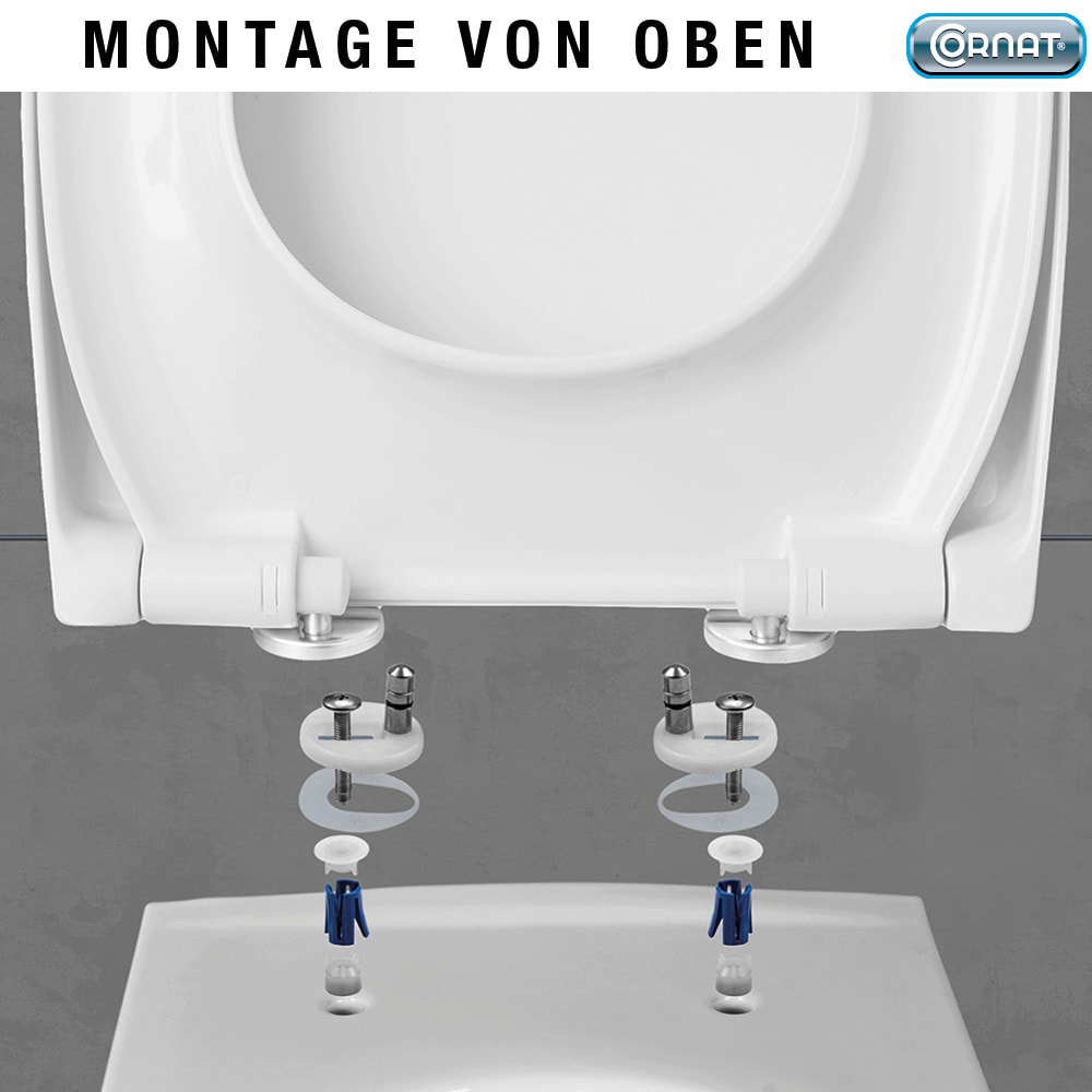 CORNAT WC-Sitz »PREMIUM 6 WC-Sitz Softclose«