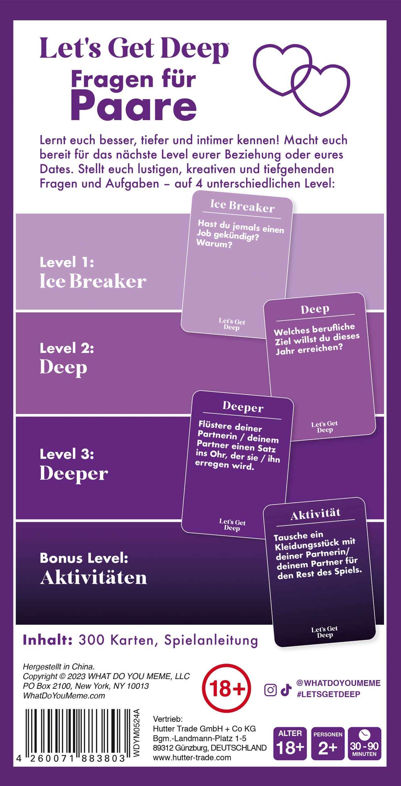 HUCH! Spiel »Let's get Deep (DE)«