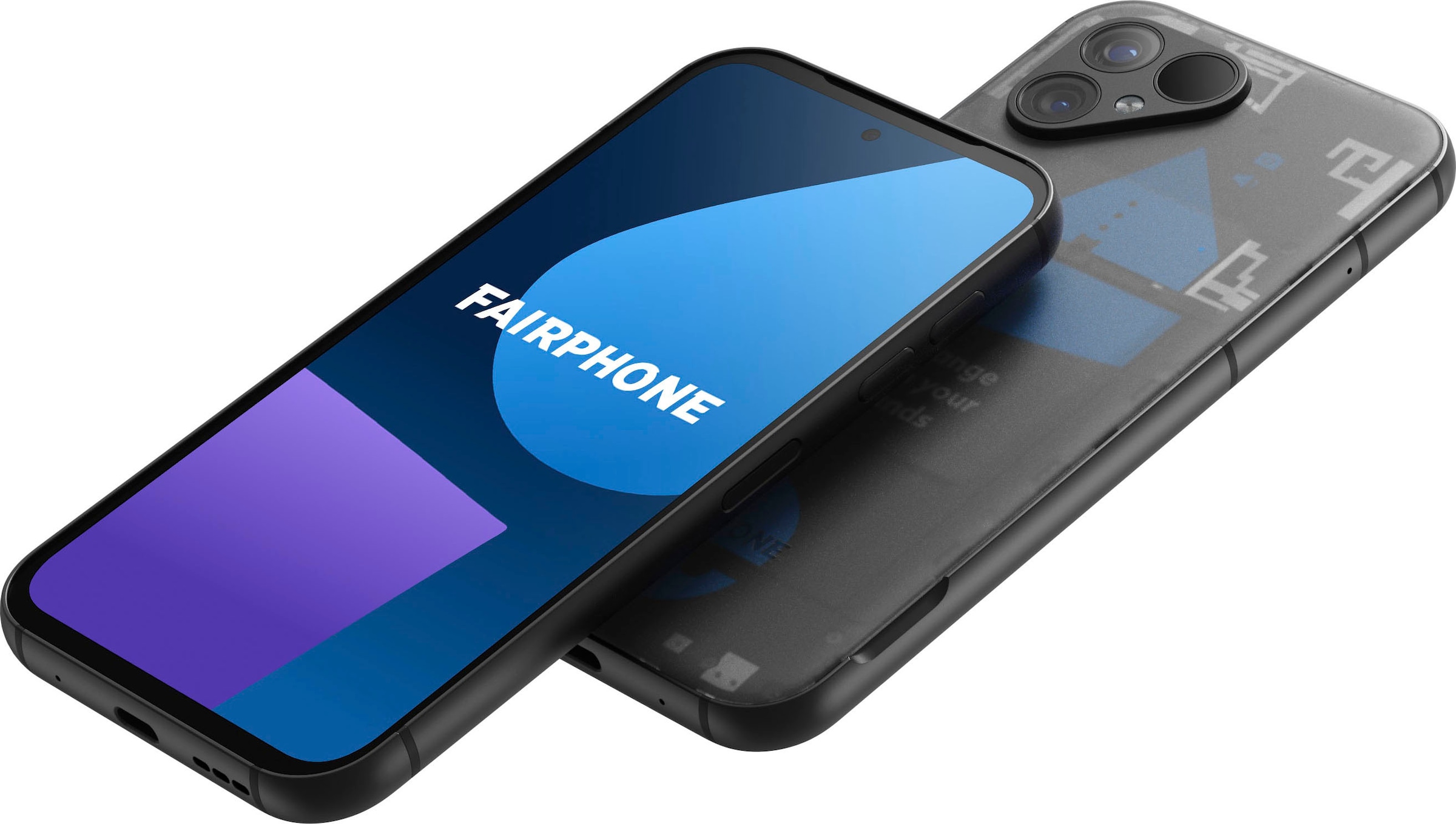 Fairphone Smartphone »FAIRPHONE 5«, Garantie 16,40 Speicherplatz, blue, Kamera XXL ➥ MP | sky cm/6,46 256 Jahre 3 GB 50 Zoll, UNIVERSAL