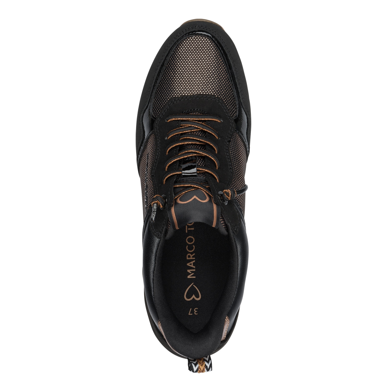 MARCO TOZZI Slip-On Sneaker  , Freizeitschuh, Halbschuh, Schnürschuh mit Feel Me-Ausstattung