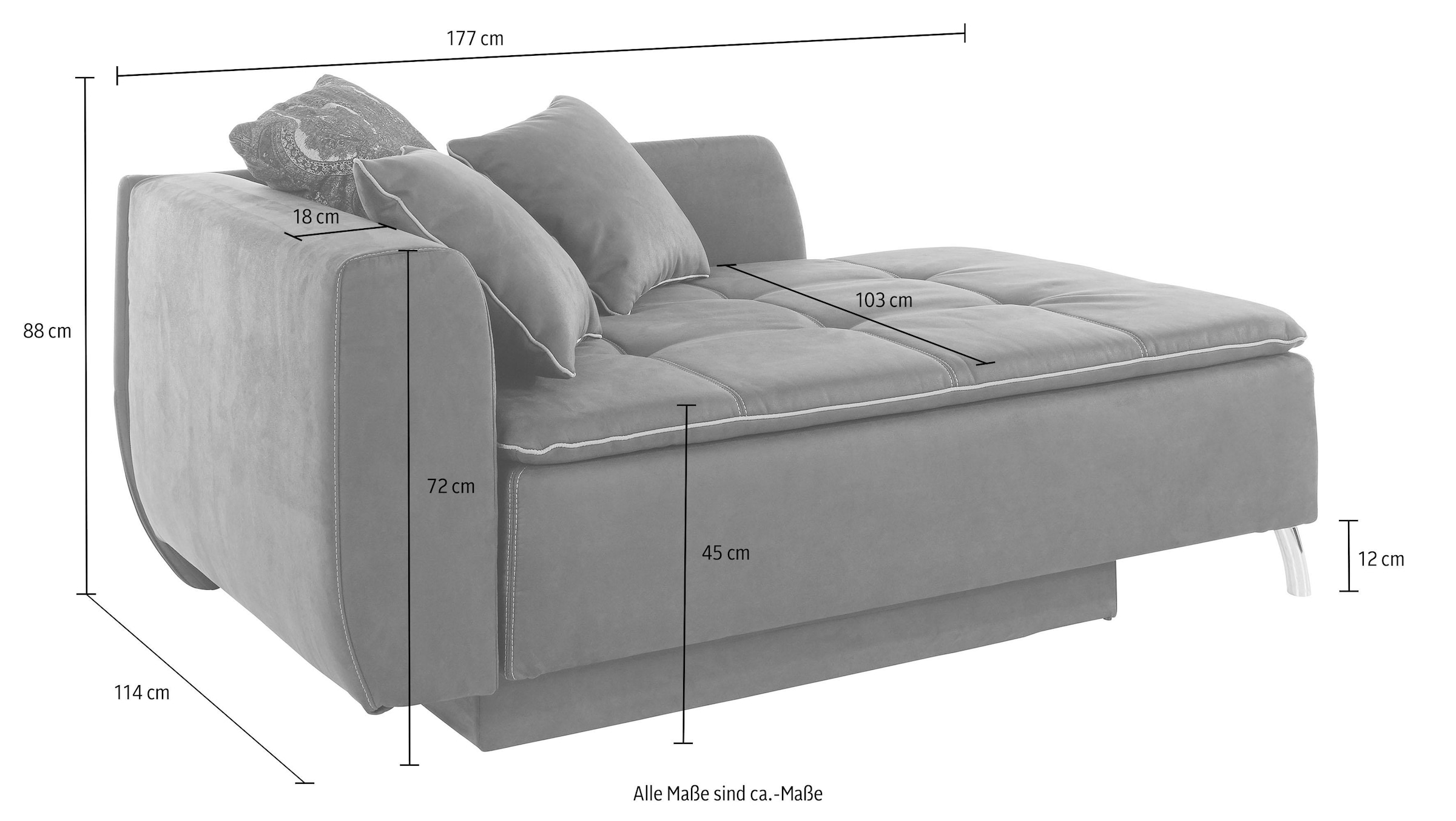 bequem Schlafsofa und Bettfunktion Stauraum, praktische »Roman«, Tonnentaschenfederkern Gruppe Jockenhöfer bestellen