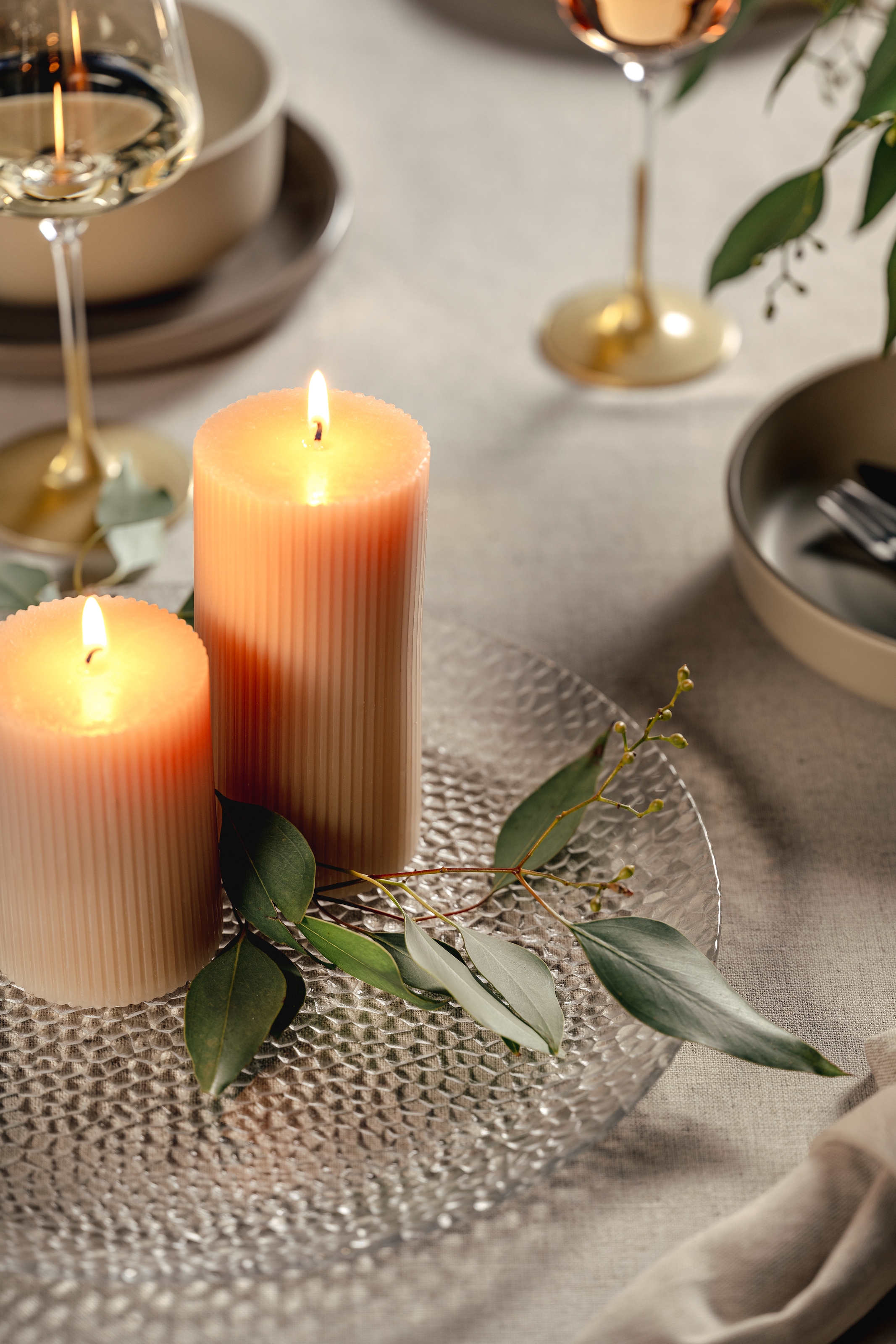 LEONARDO Dekoteller »Martello« aus Glas