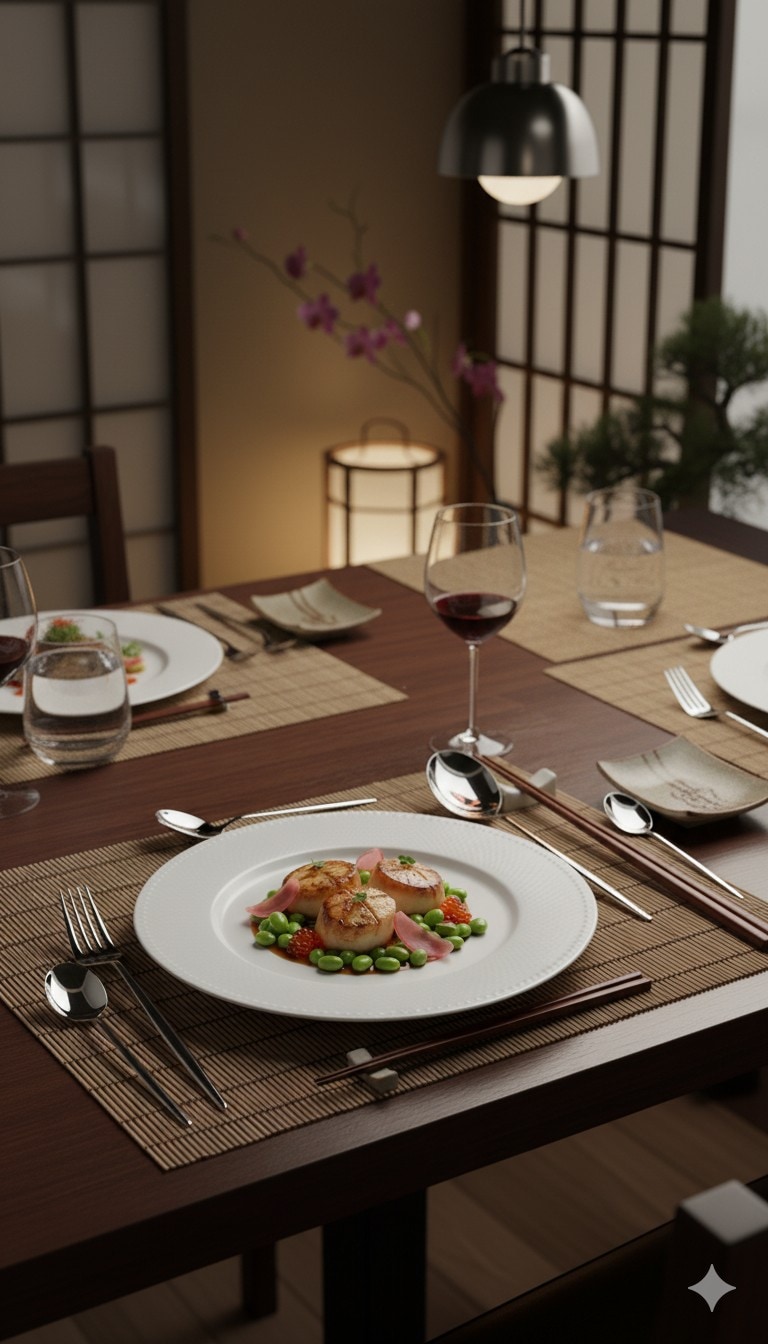 Picard & Wielpütz Solingen Besteck-Set »Lotus, wahlweise als 24-, 30- oder 60-teiliges Set erhältlich« modernes und außergewöhnliches Design