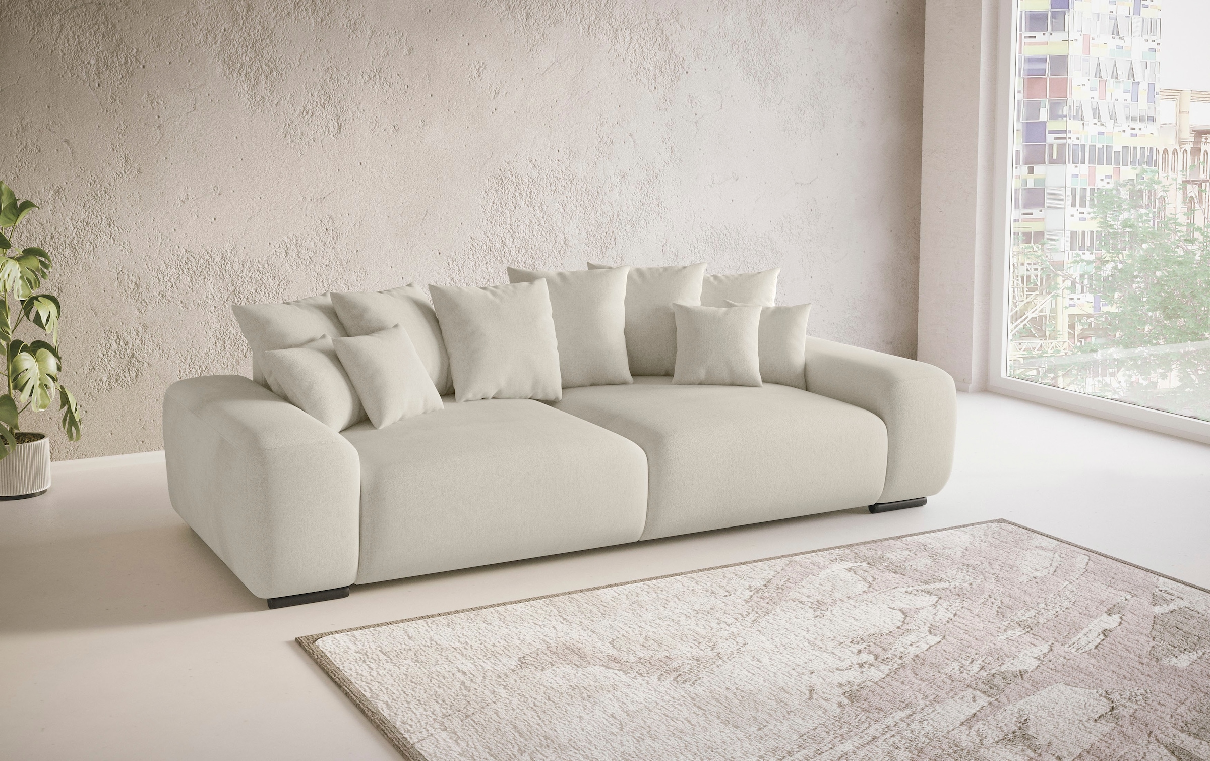 Mr. Couch Big-Sofa »Sundance, B/T 302/137 cm«, Dauerschläfer