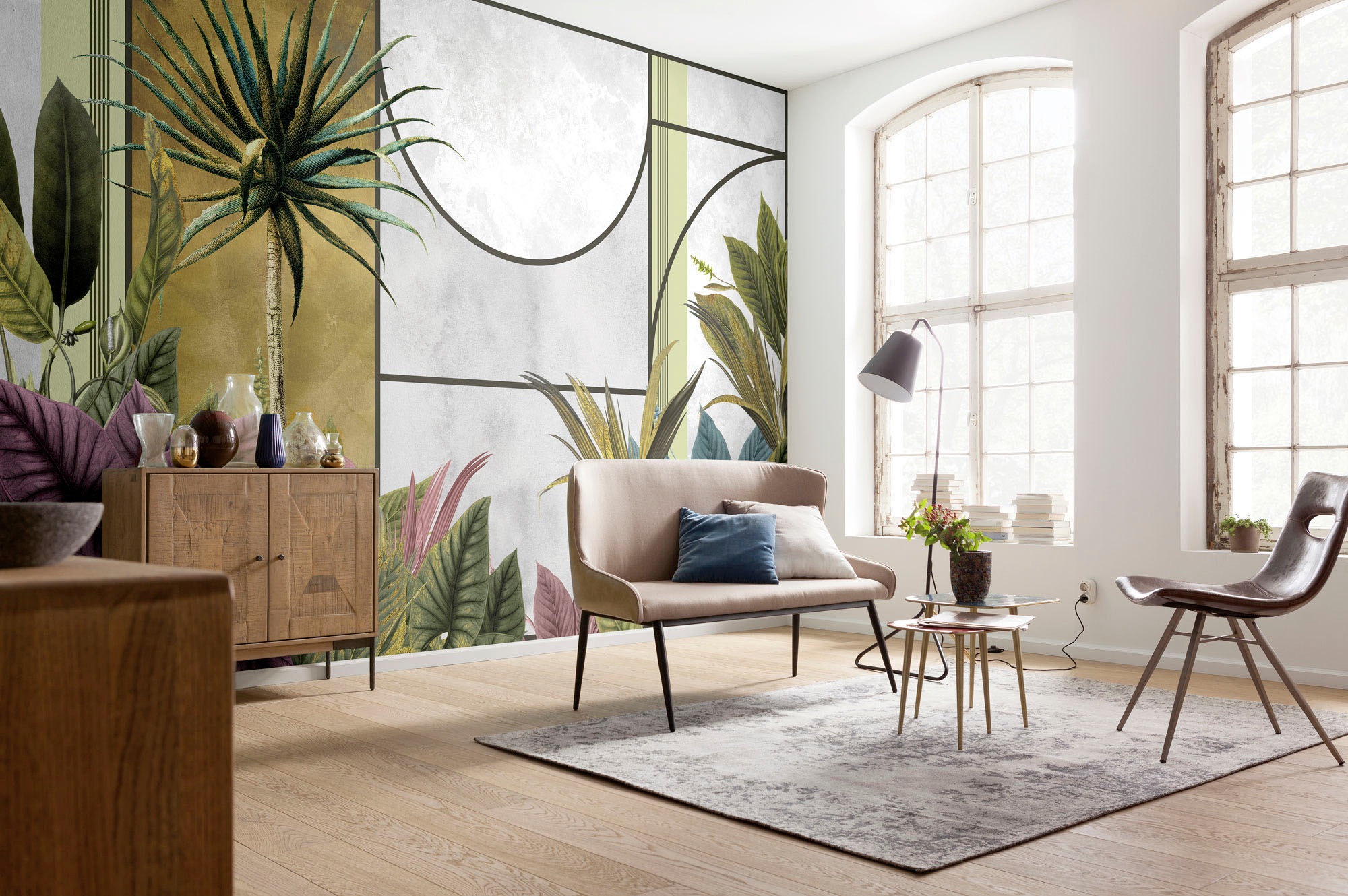 Komar Vliestapete »Digitaldruck Vlies -  Timeless Temple - Größe 400 x 250 cm« bedruckt glatt Wohnzimmer, Schlafzimmer