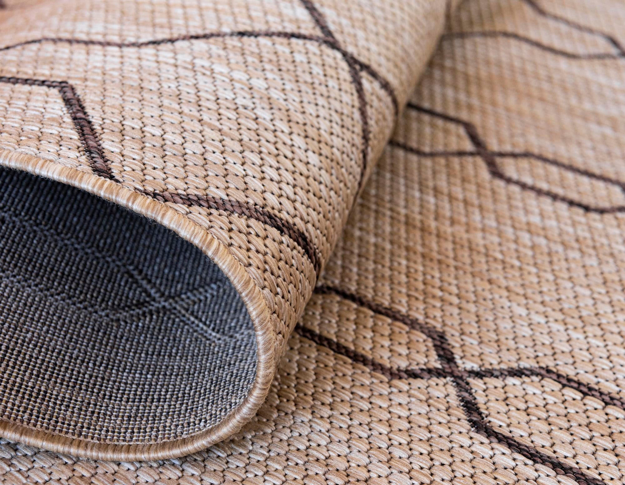 Myflair Möbel & Accessoires Teppich »Outdoor Crosses, LAGERRÄUMUNG!« rechteckig 4 mm Höhe Flachgewebe, In- und Outdoor geeignet