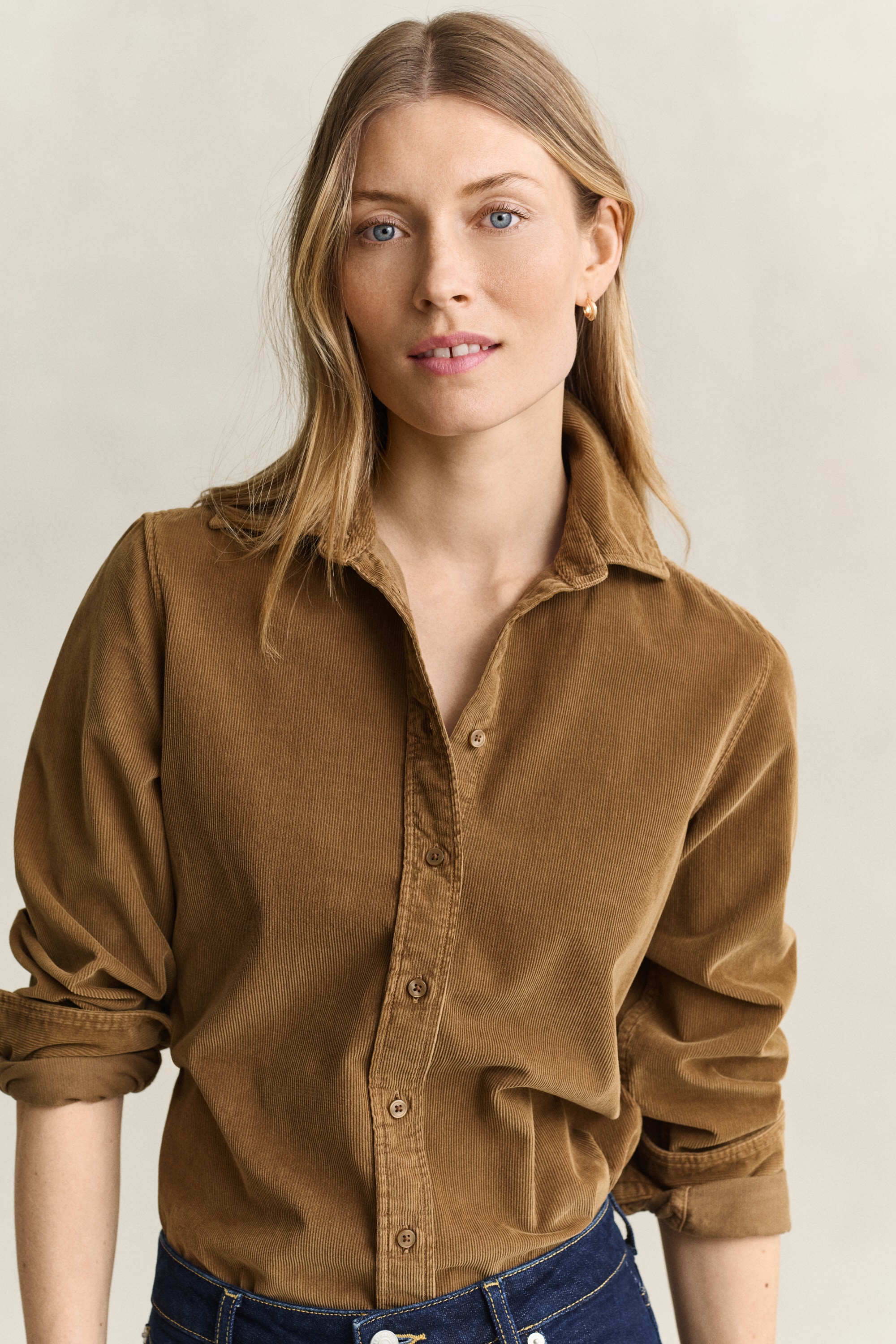 Gant Langarmbluse »REGULAR CORDROY«