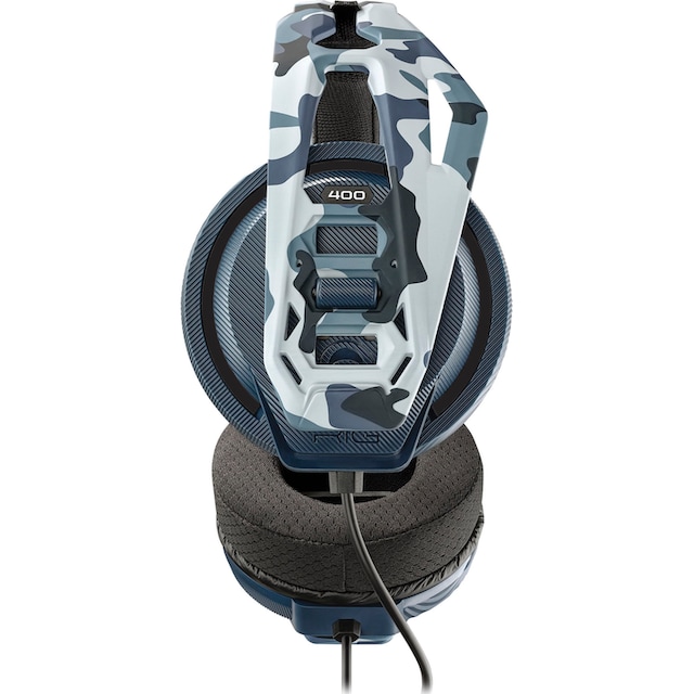 nacon Gaming-Headset »RIG 400HS Stereo-Gaming-Headset, blau, kabelgebunden«,  Mikrofon abnehmbar, 3,5mm Klinke, Over Ear, PC, PS4 /5 ➥ 3 Jahre XXL  Garantie | UNIVERSAL