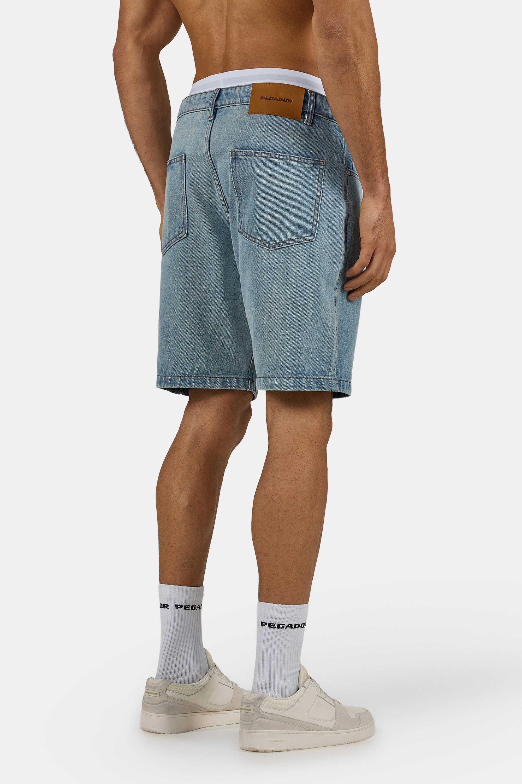 PEGADOR Jeansshorts »Bostic Jeans Shorts« Baumwolle, regular fit