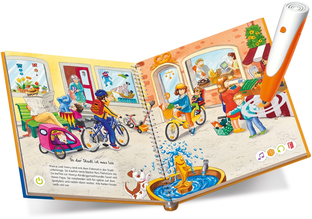 Ravensburger Buch »tiptoi® Mein Wörter-Bilderbuch Unterwegs«, Made in Europe