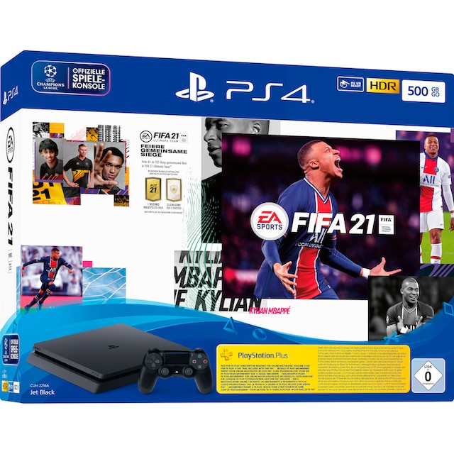 PlayStation 4 Spielekonsole »Slim«, inkl. FIFA 21 bei