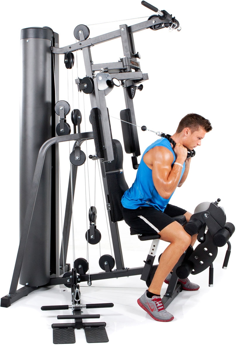 Finnlo by Hammer Kraftstation »Autark 1500«, 1 Gewichtsblöcke, (Butterflystange, Latzug, Ruderfunktion und mehr), multifunktionale Fitnessstation, max. Trainingsgewicht 100 kg