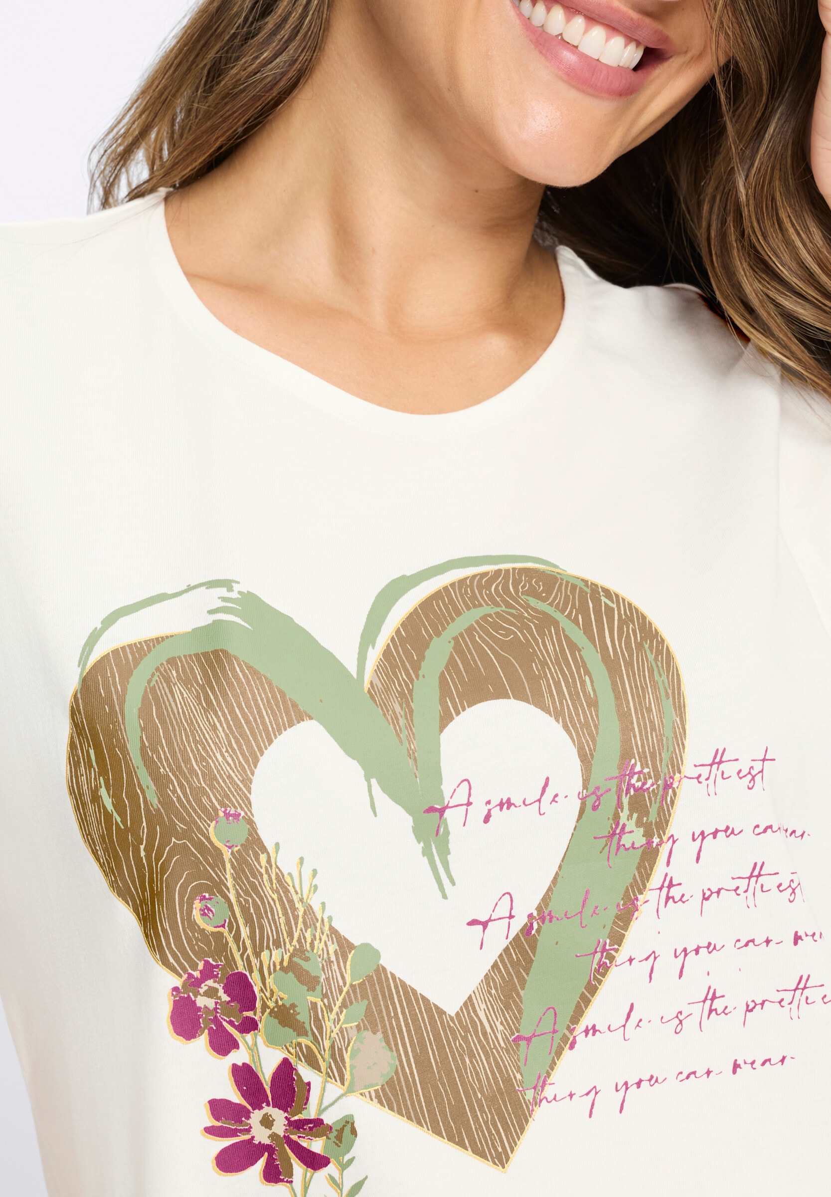Sieh an! T-Shirt »Trachtenshirt Kurzarmshirt im Trachtenstil«