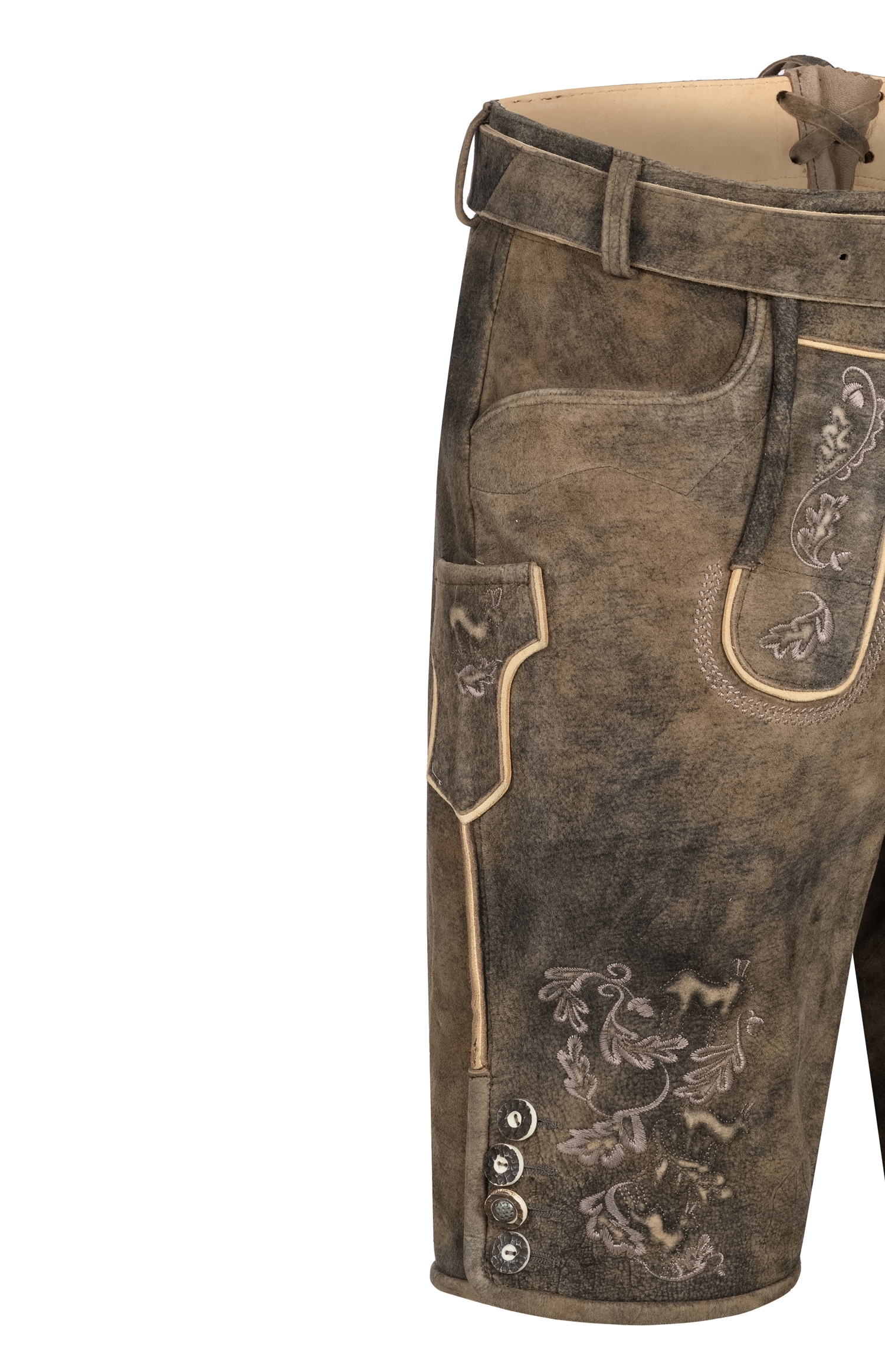 Nübler Trachtenlederhose »Lederhose Pertran«