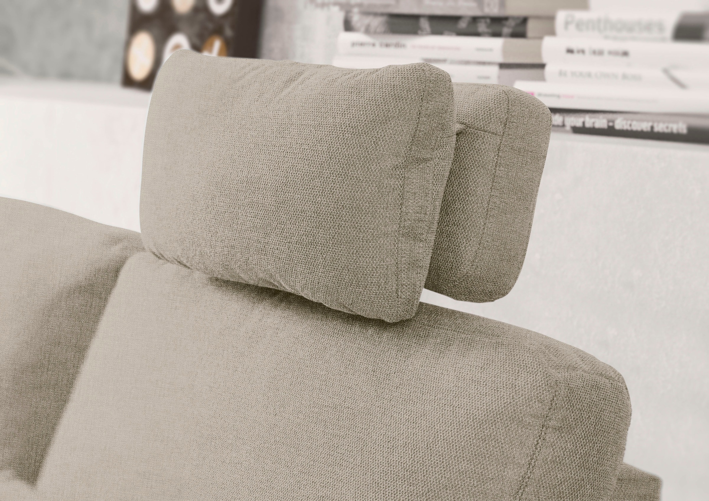 3C Candy Ecksofa »Kairo modernes Multifunktions-Sofa, bequem, L-Form«, inklusive Drehsitz, Armlehnen- und Rückenverstellung, OTTOs Choice