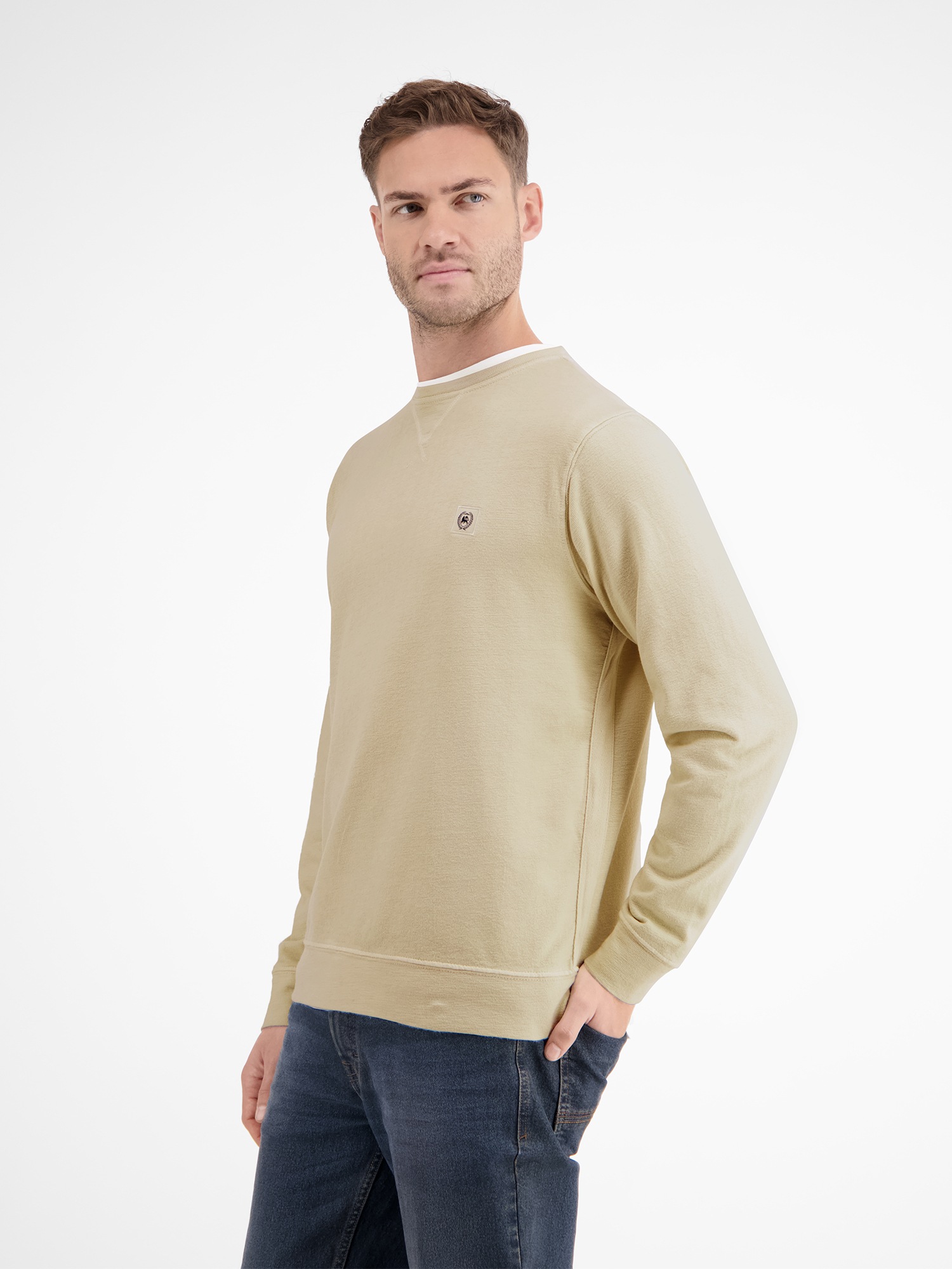 LERROS Sweatshirt »LERROS Urbaner Sweatshirtstyle, weiche Haptik«