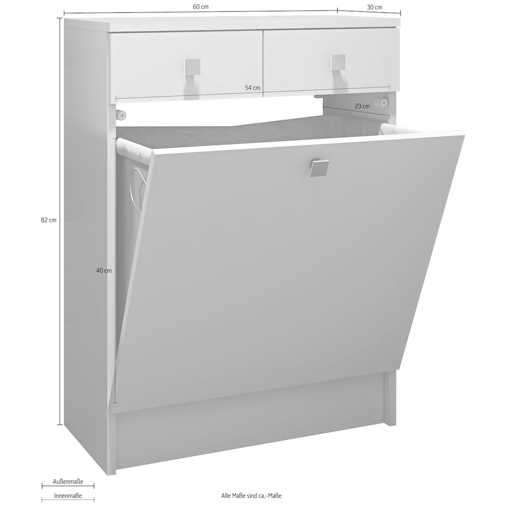 TemaHome Wäscheschrank »Combi Wäscheschrank«