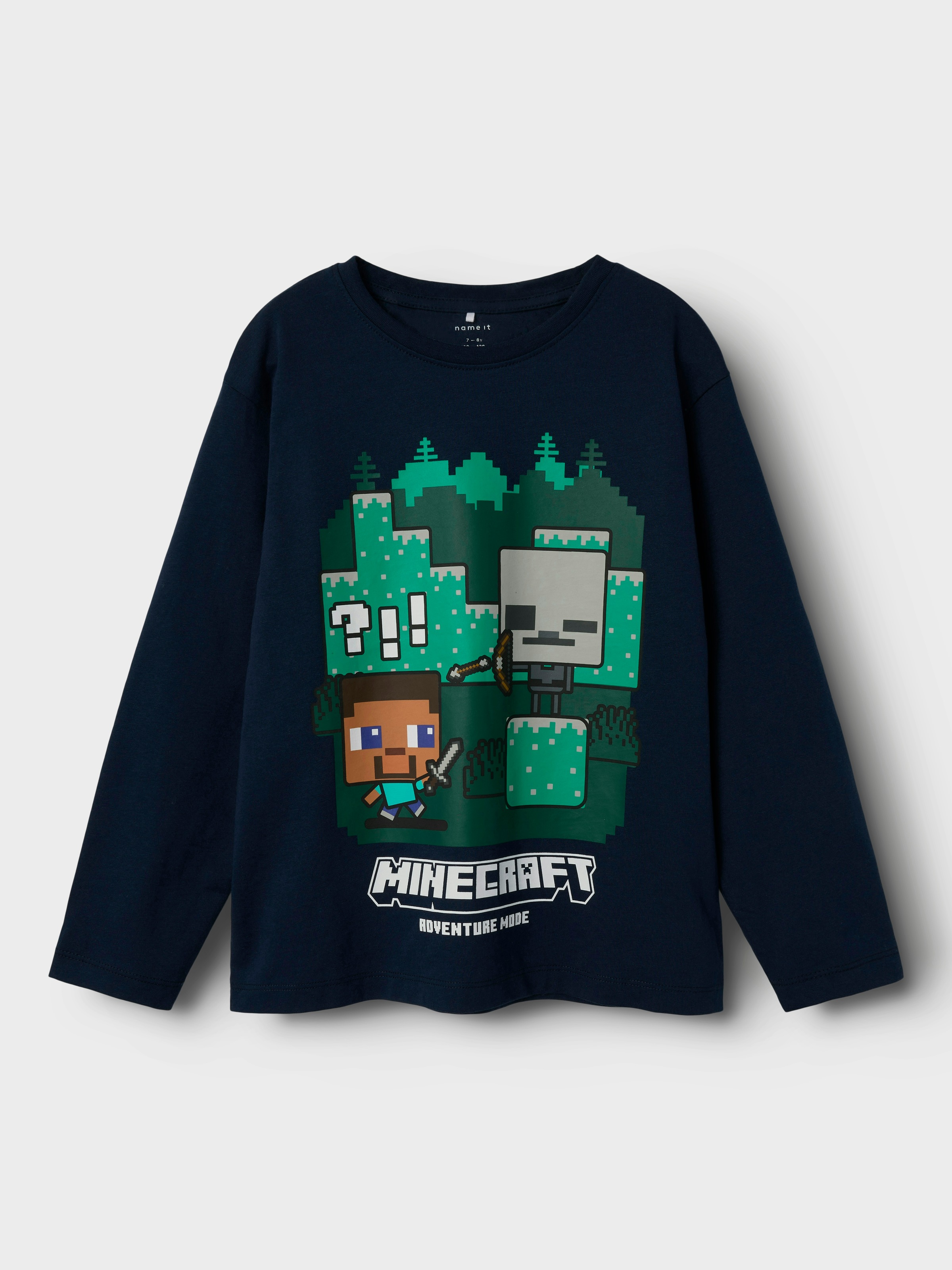 Name It Langarmshirt »NKMAC MINECRAFT LS NREG TOP BOX NOOS BFU«
