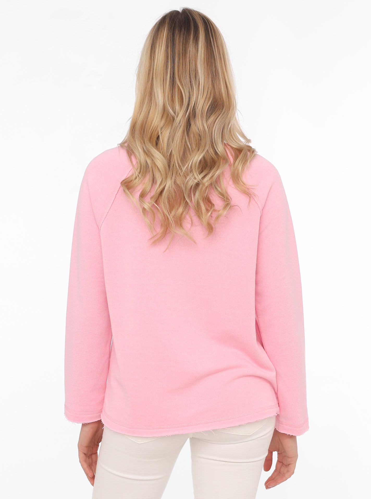 Zwillingsherz Sweatshirt »"MOIN MOIN MOIN"«, mit Used-Look Kanten und nordischem Gruß
