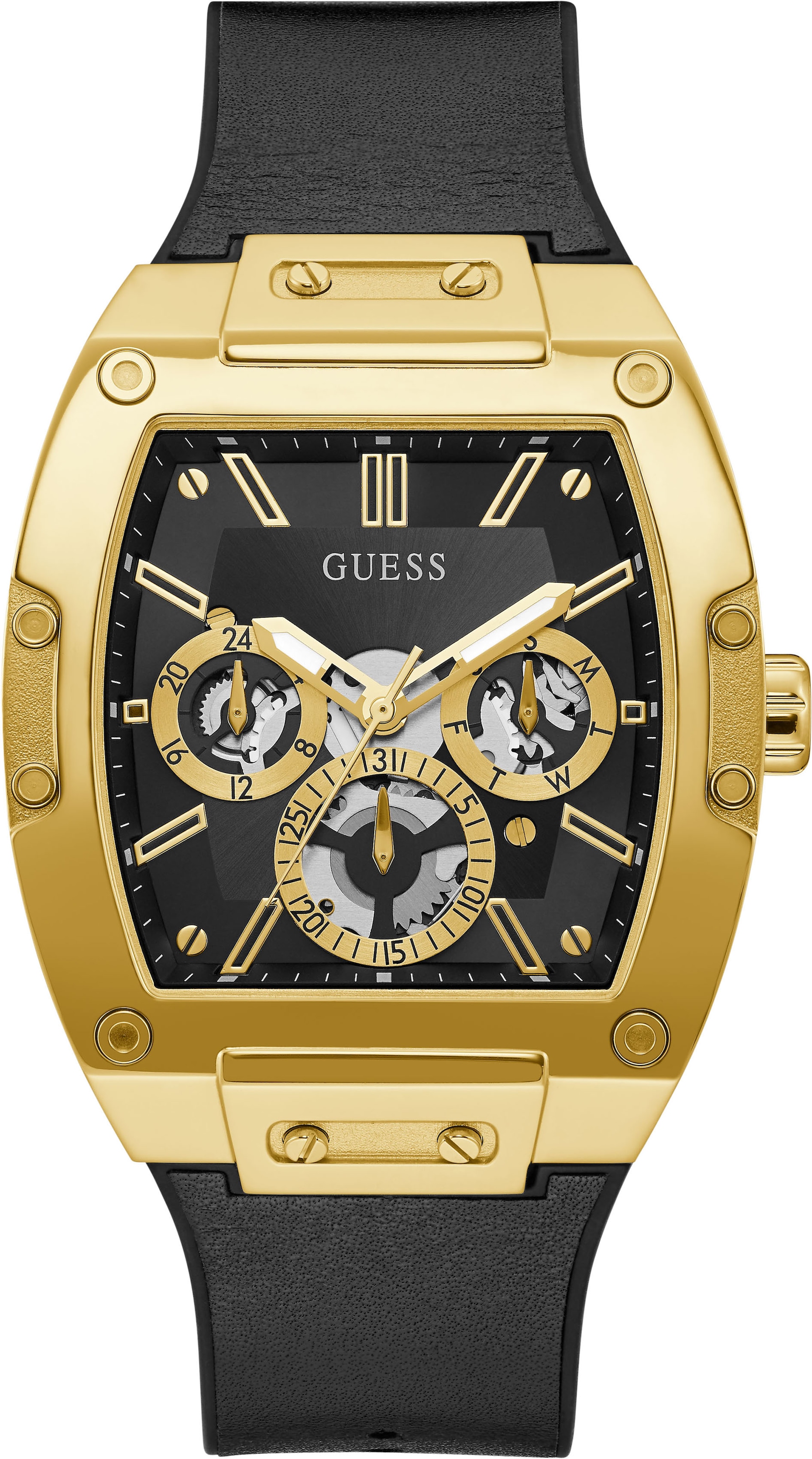 Guess Multifunktionsuhr »PHOENIX«, Armbanduhr, Quarzuhr, Herrenuhr