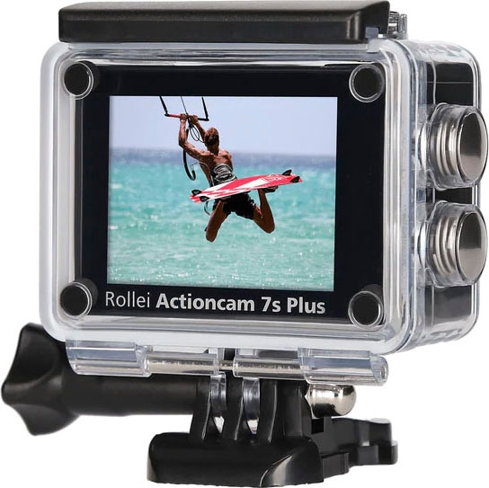 Rollei Action Cam 4K 7s »Actioncam Plus«, (Wi-Fi) Ultra 3 Garantie Jahre XXL HD, WLAN | UNIVERSAL ➥