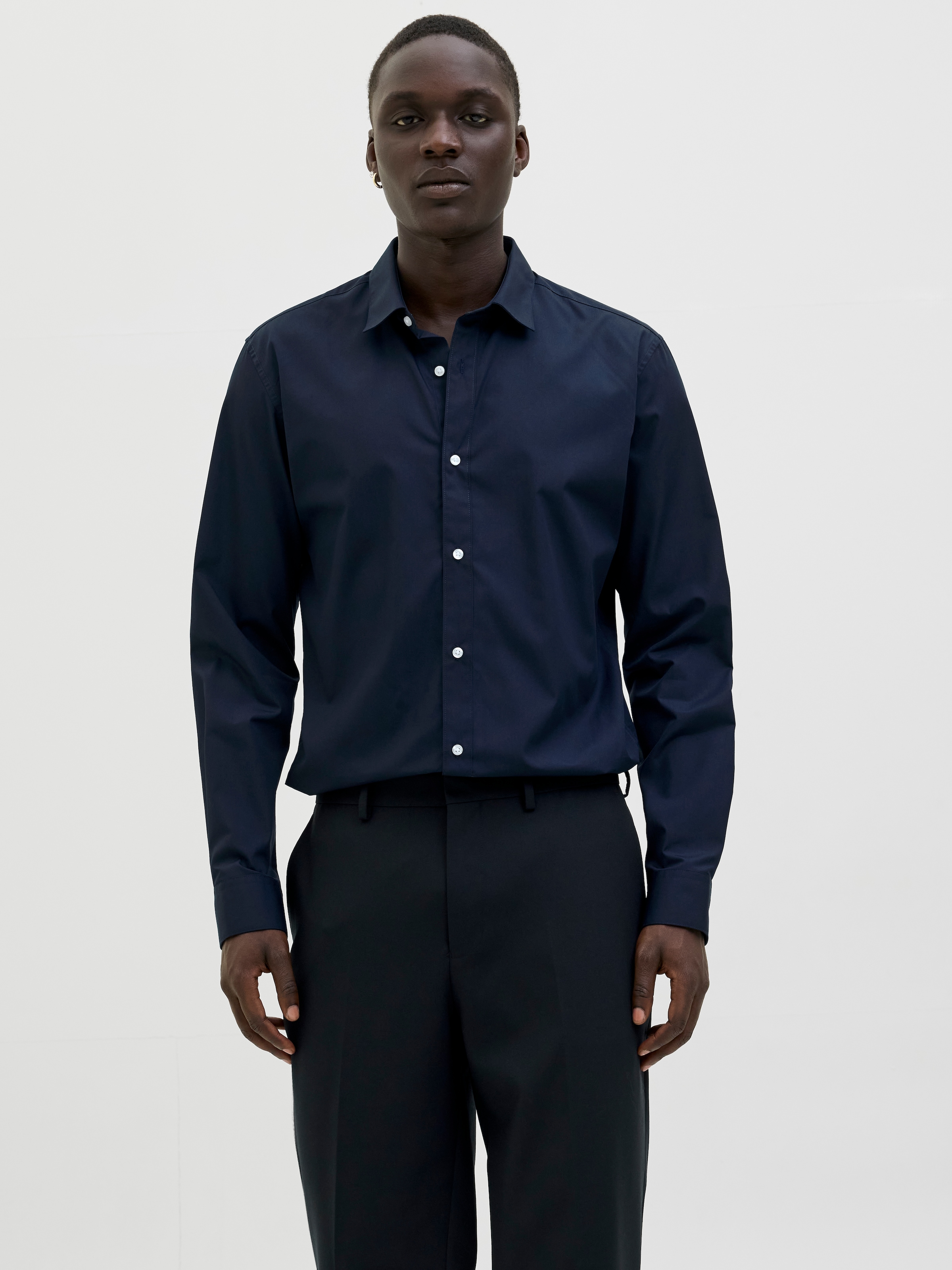 Jack & Jones Langarmhemd »JJJOE SHIRT LS 2 PACK MP«