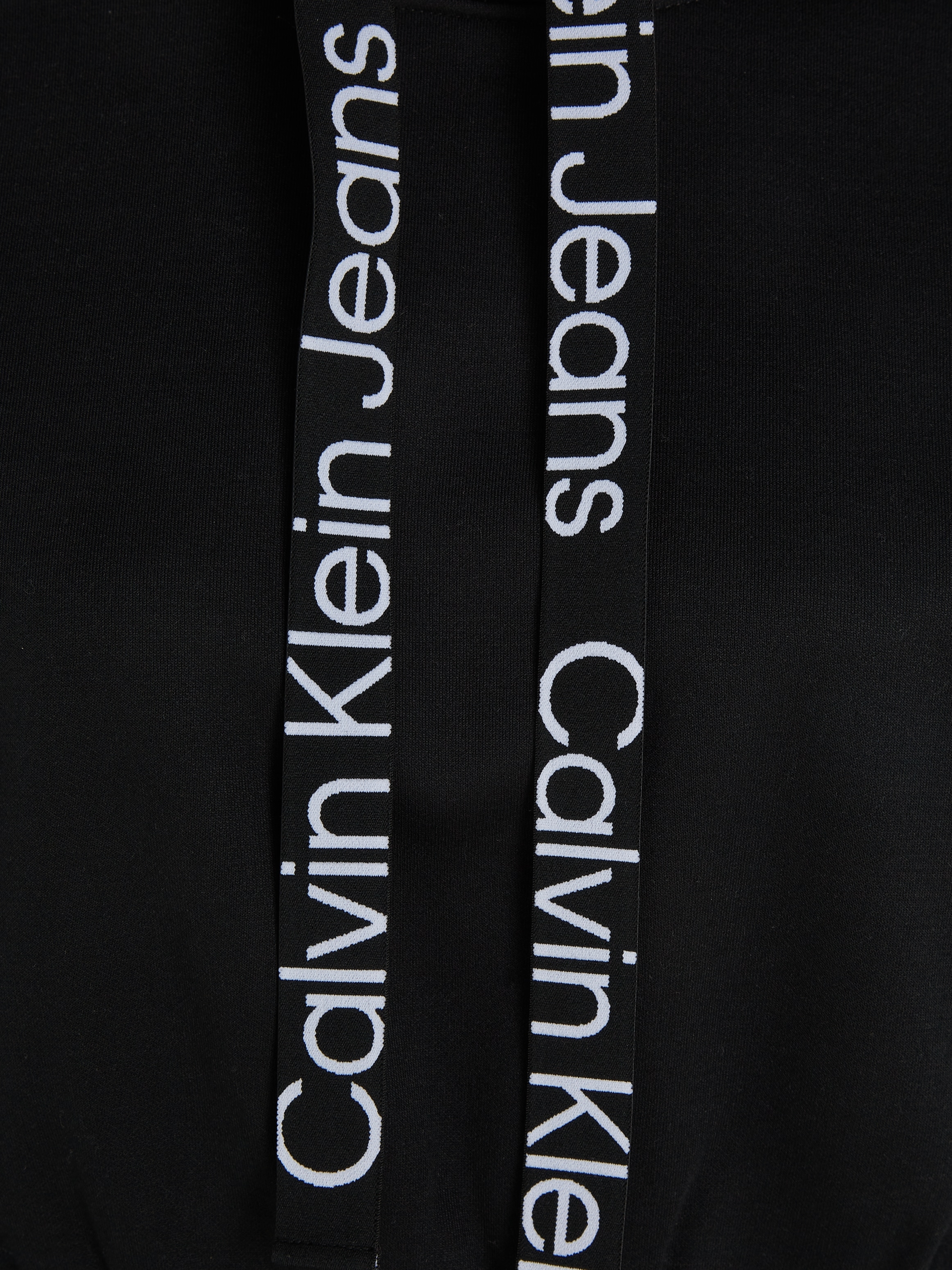 Calvin Klein HOODIE DRESS« ELASTIC »LOGO ♕ Jeans bei Sweatkleid
