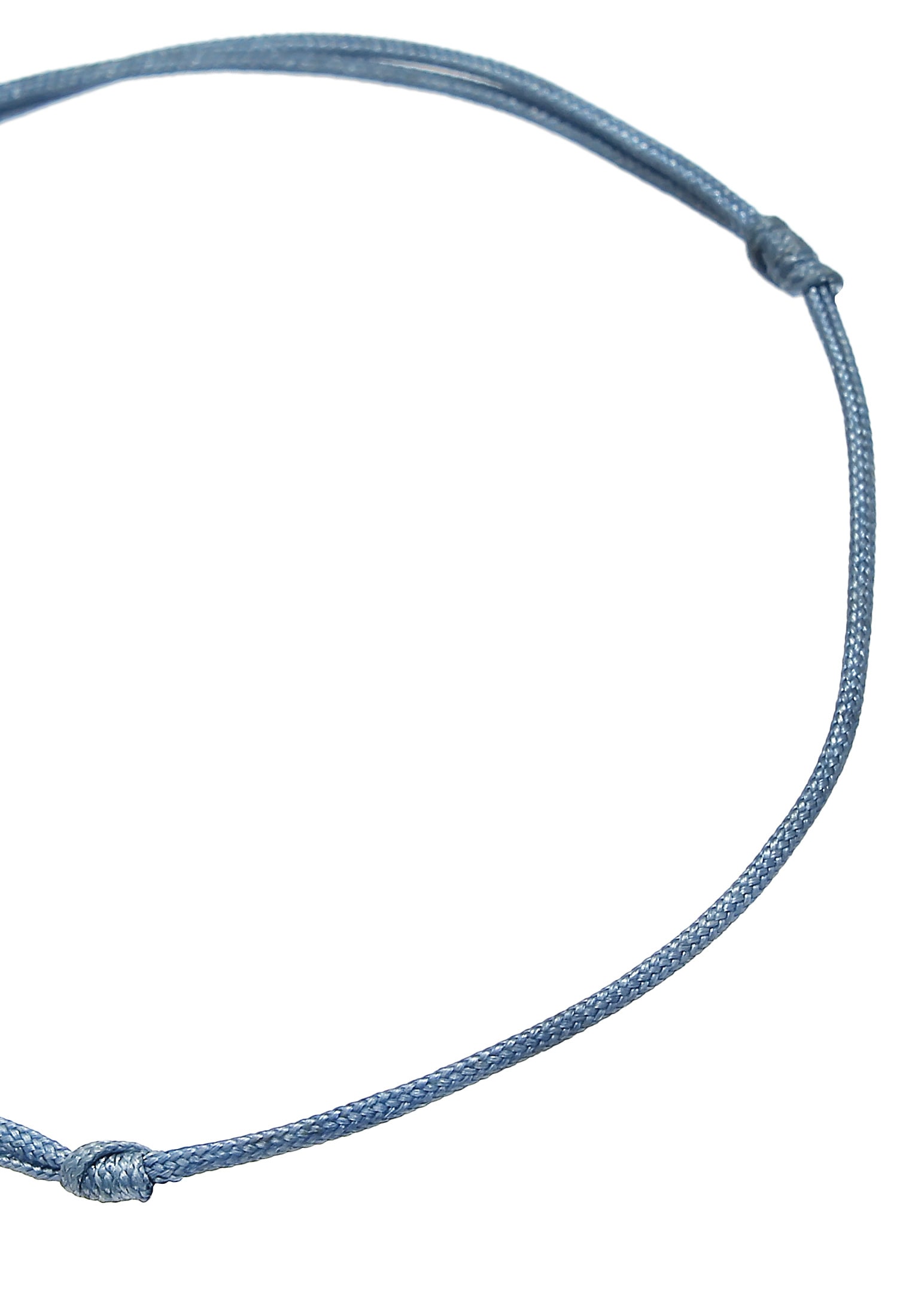 Elli Armkette »Armband Herz Liebe Textil Romantik 925 Silber«