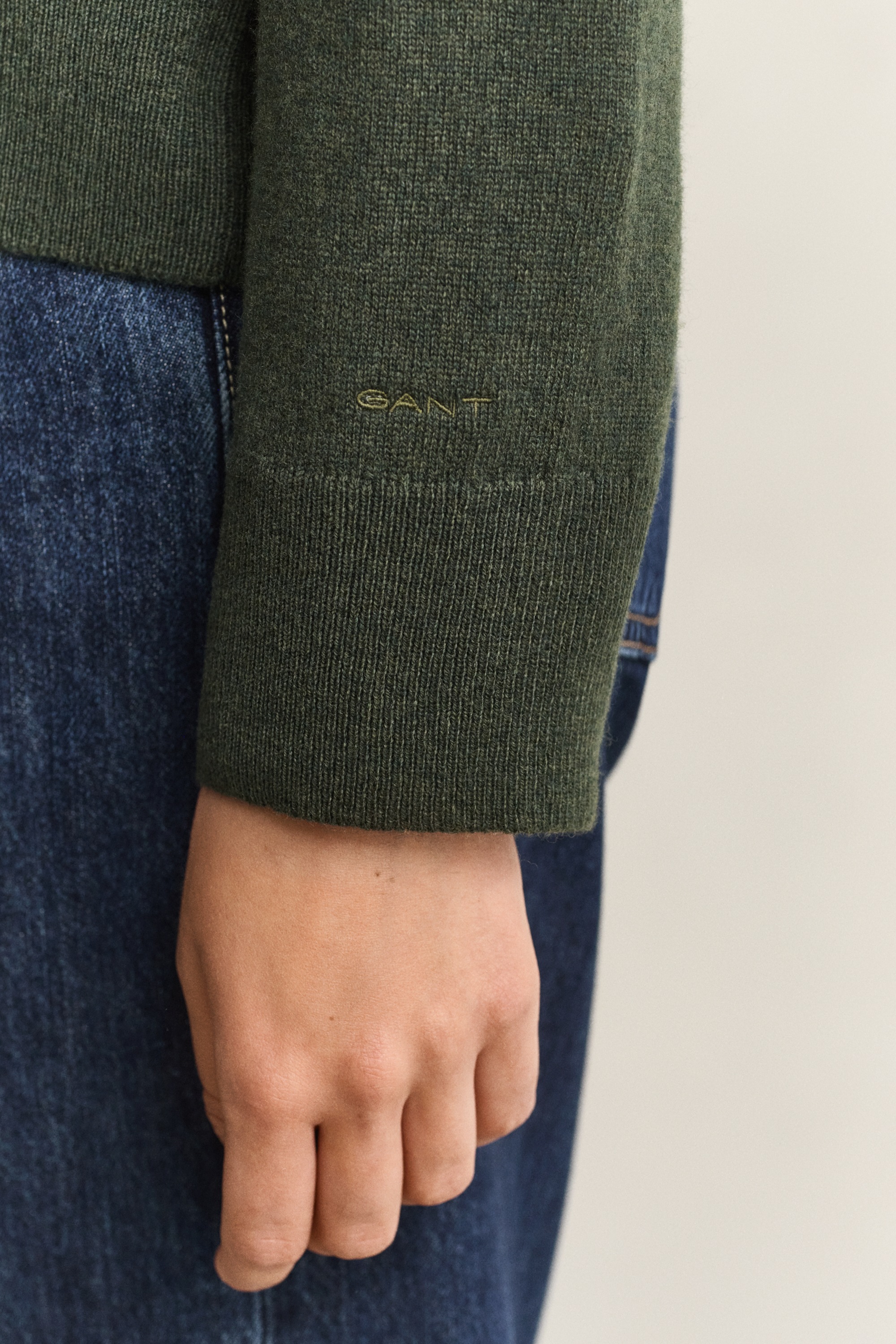 Gant Cardigan »SUPERFINE LAMBSWOOL« in Woll-Qualität