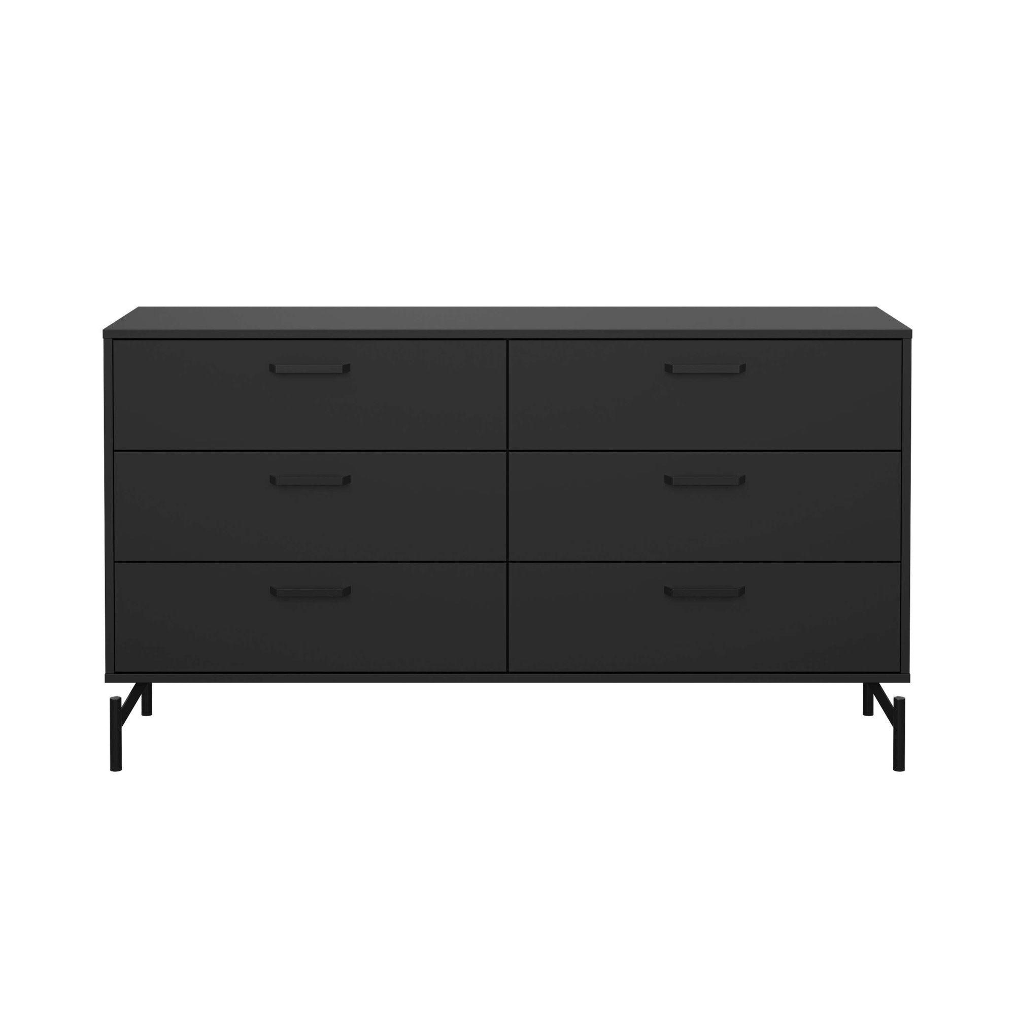 INOSIGN Kommode »Dana, Aufbewahrung, Schubladenschrank, Stauraum« Sideboard mit 6 Schubladen, Metallbeine, Breite 138 cm