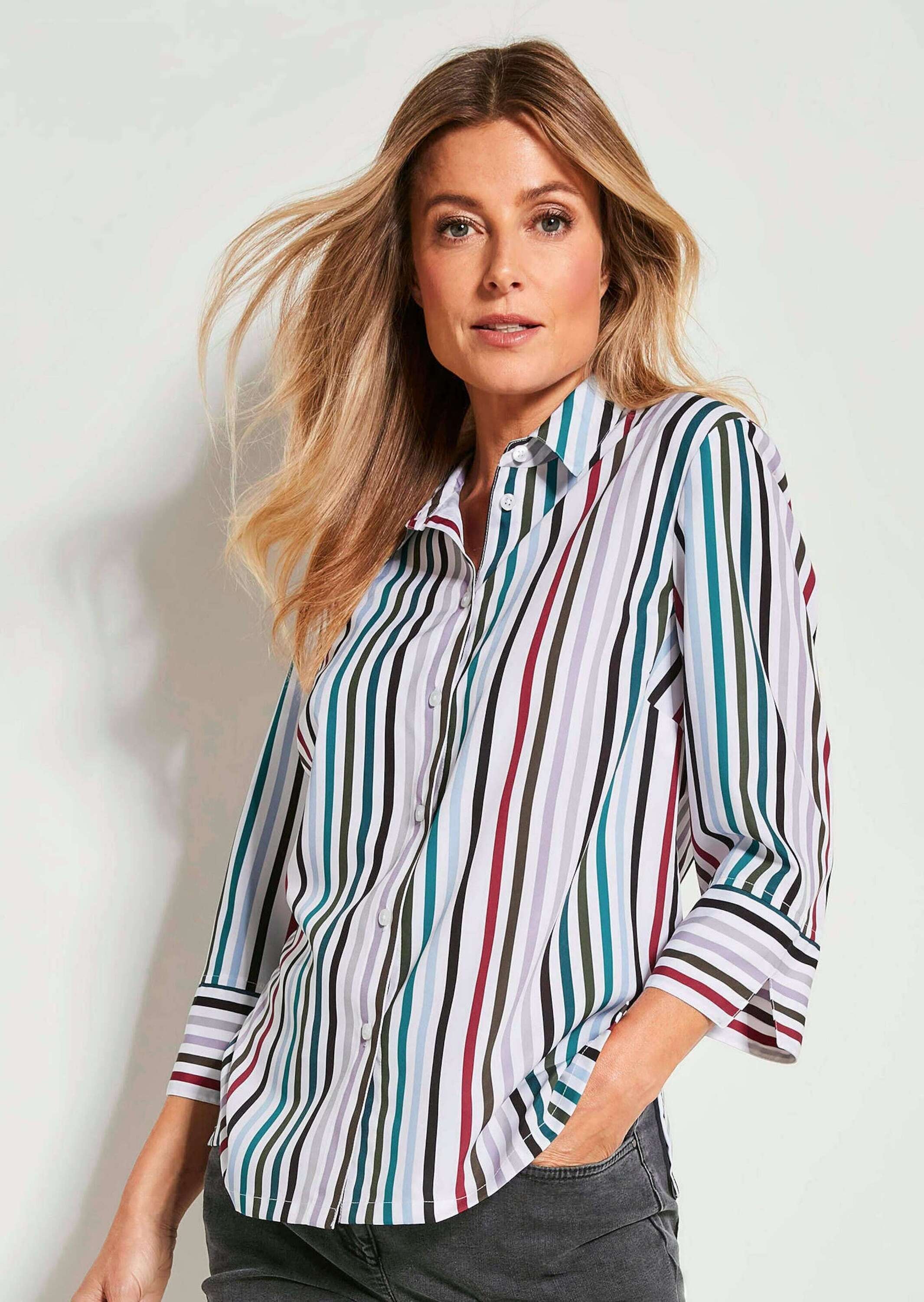 GOLDNER Hemdbluse »Bluse«