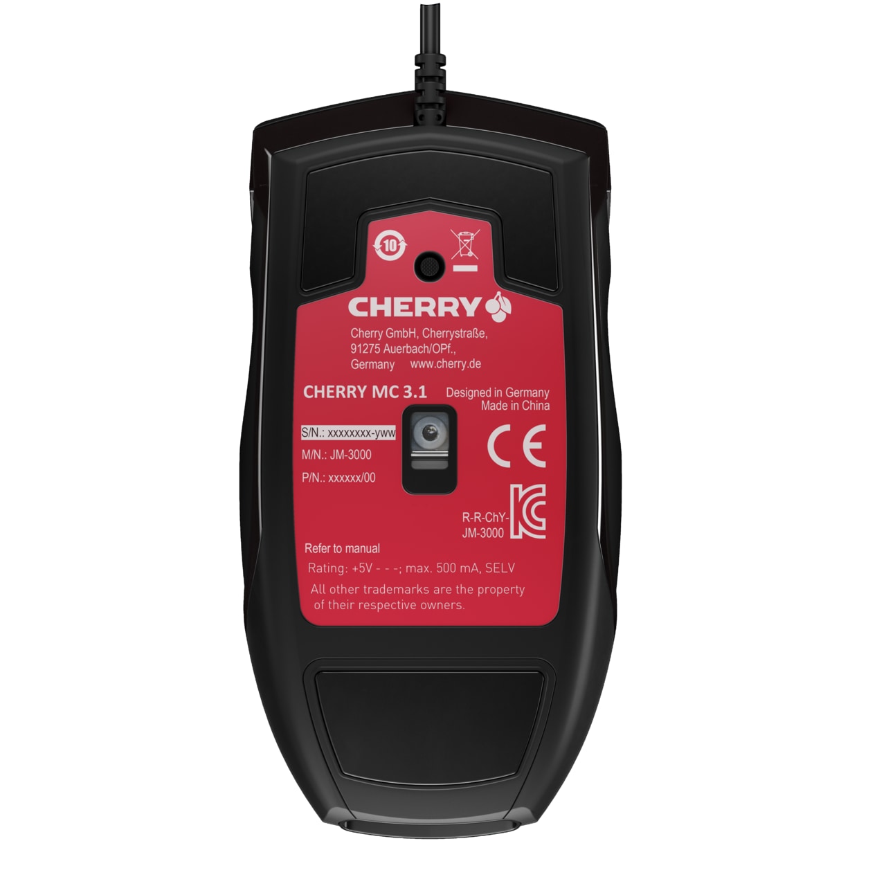 Cherry Gaming-Maus »MC 3.1«, kabelgebunden