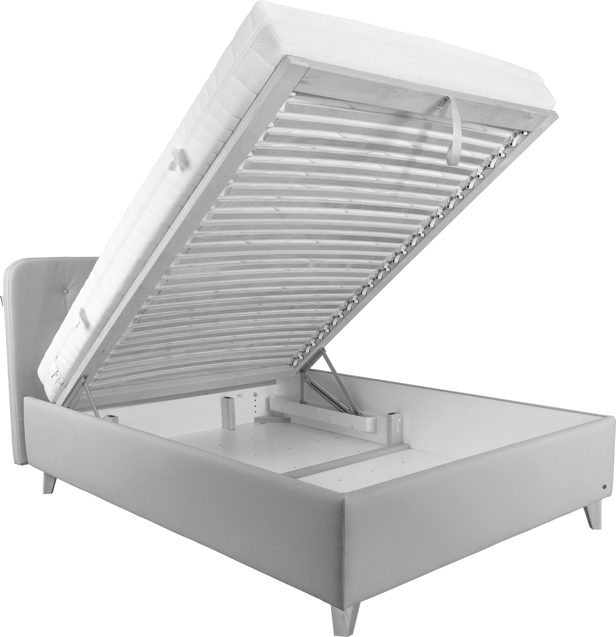 TOM TAILOR Polsterbett »NORDIC STORAGE«, Stauraumbett mit Knopfheftung im Kopfteil,... kaufen