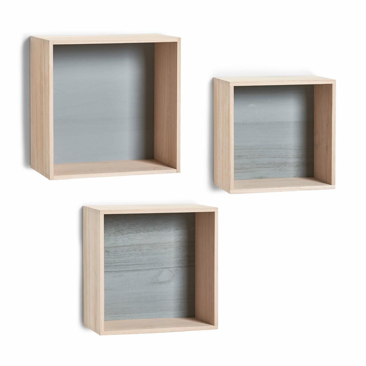 Zeller Present Regalwürfel »Cubes«, 3 Raten auf (Set, bestellen St.)