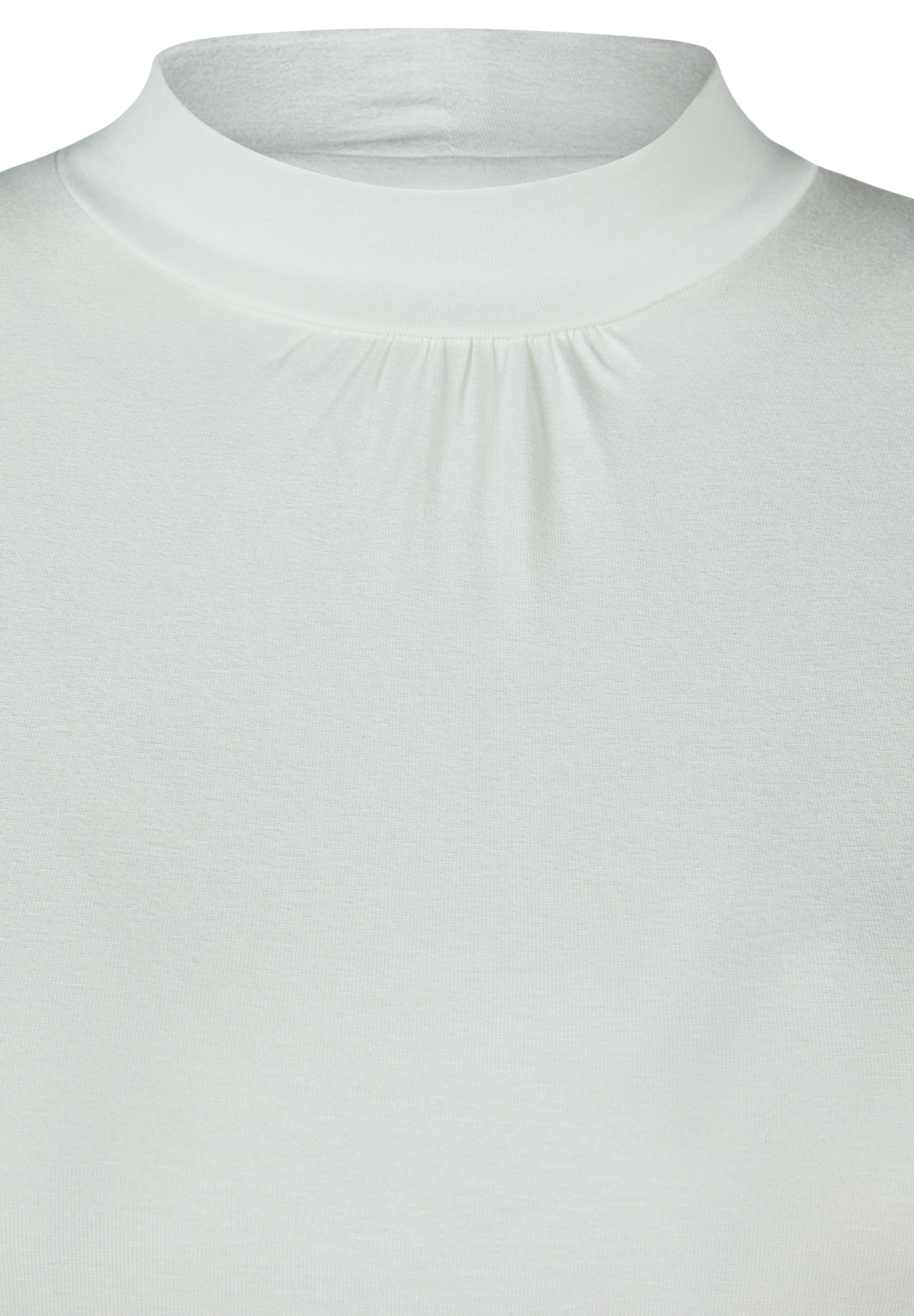 Rabe Langarmshirt , mit Stehkragen und aus Viskose
