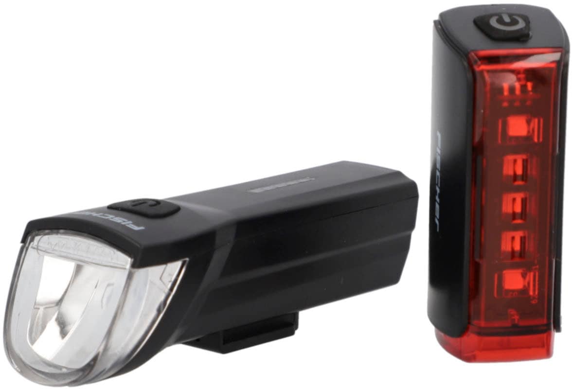 FISCHER Fahrrad Fahrradbeleuchtung »Akku Bel.-Set TWIN-30/15 2.0«