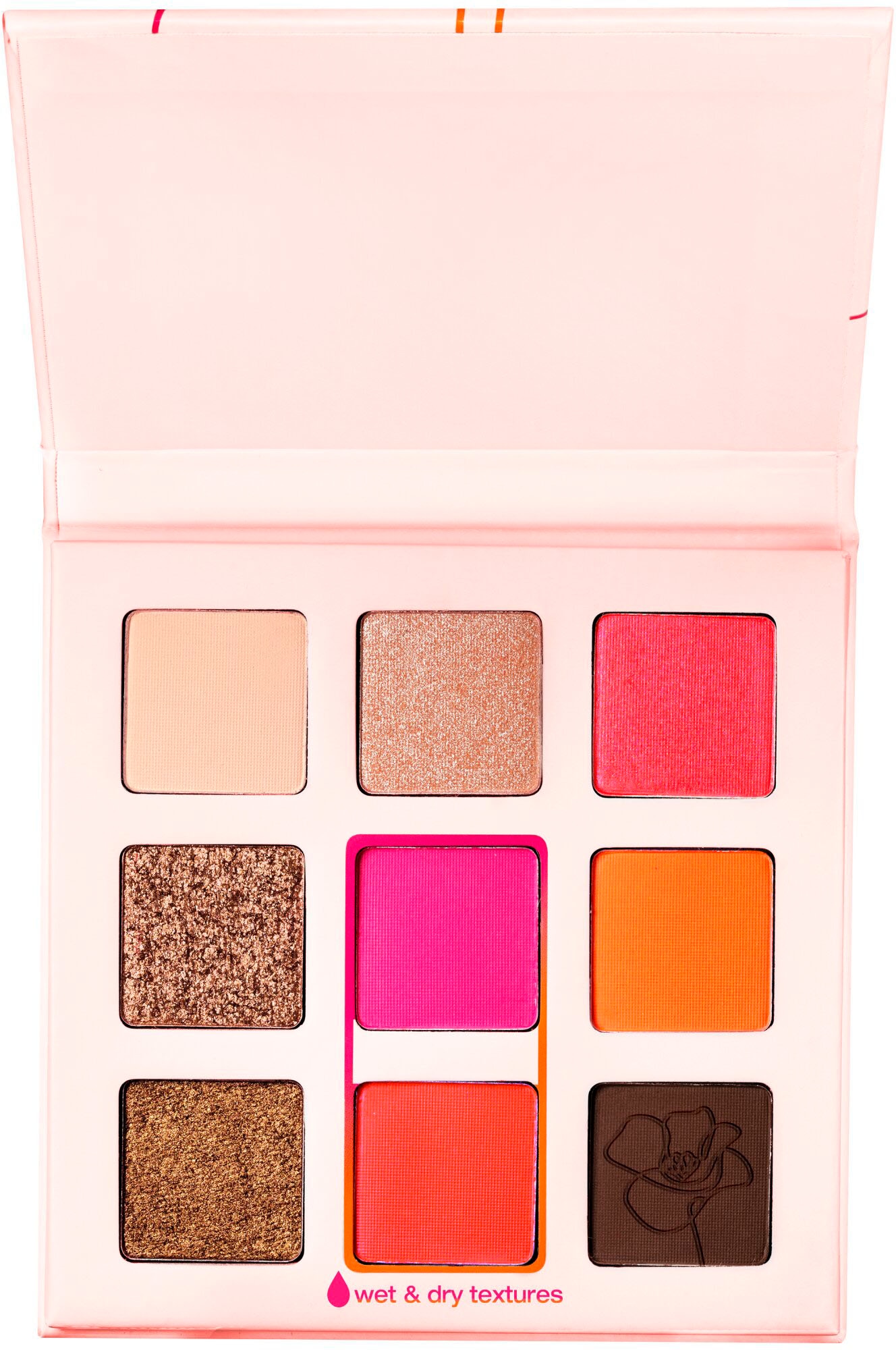 Essence Lidschatten-Palette »bloomin' bright eyeshadow & eyeliner palette«