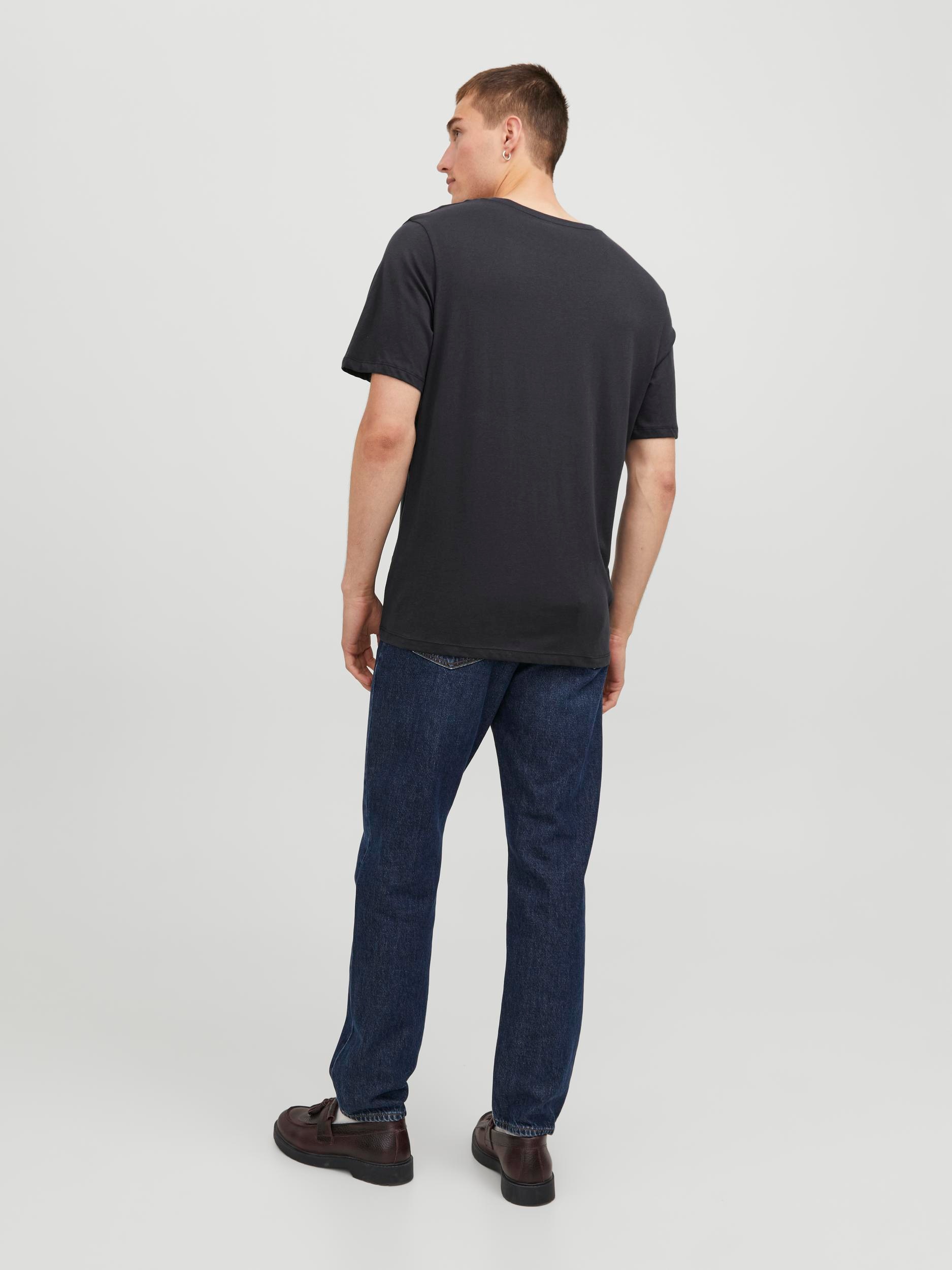 Jack & Jones Kurzarmshirt »JJSTEEL TEE SS CREW NECK«