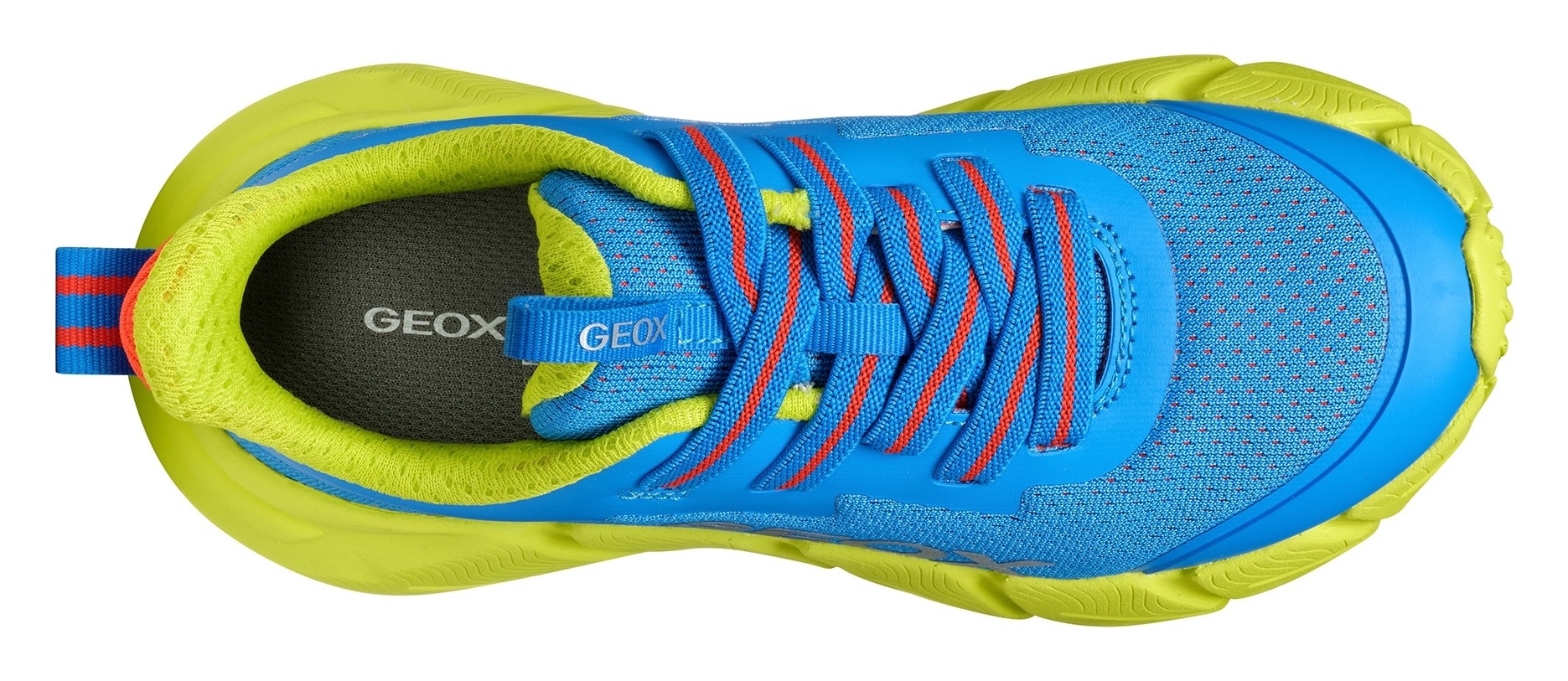 Geox Sneaker »J FLEXYPER FAST BOY«, Chunky Sneaker, Laufschuh, Sportschuh mit praktischem Gummizug