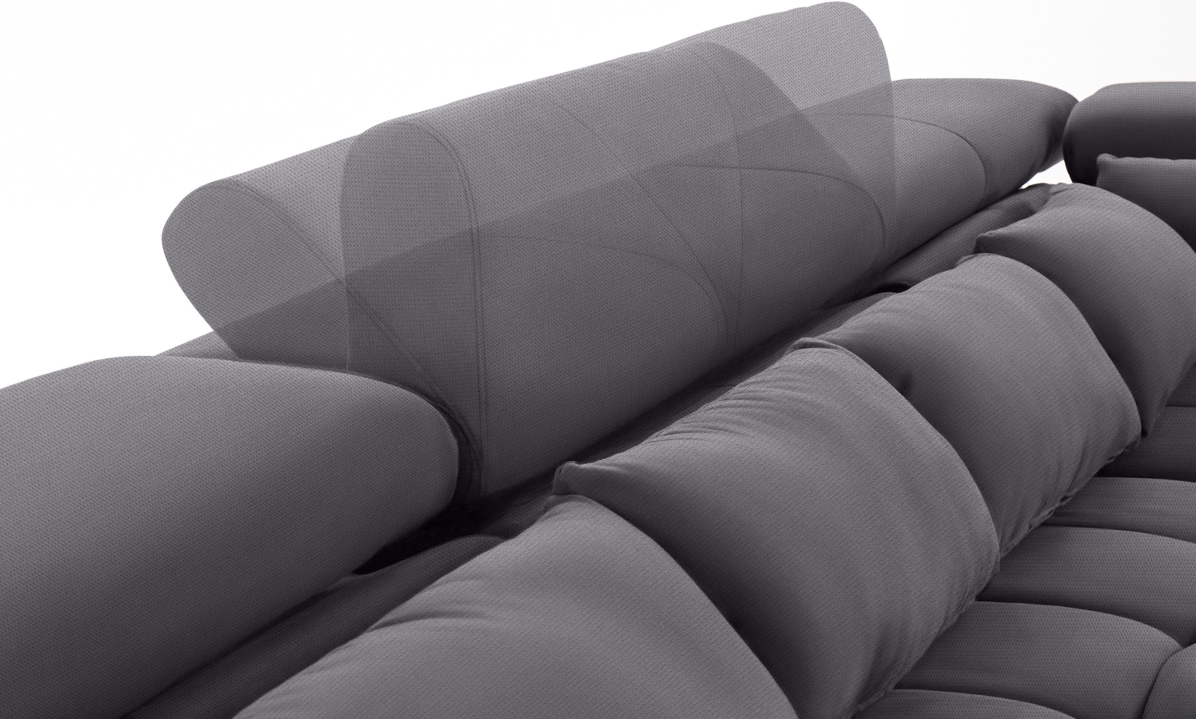 COTTA Wohnlandschaft »Orion U-Form«, inkl. Kopfteilverstellung und Nierenkissen