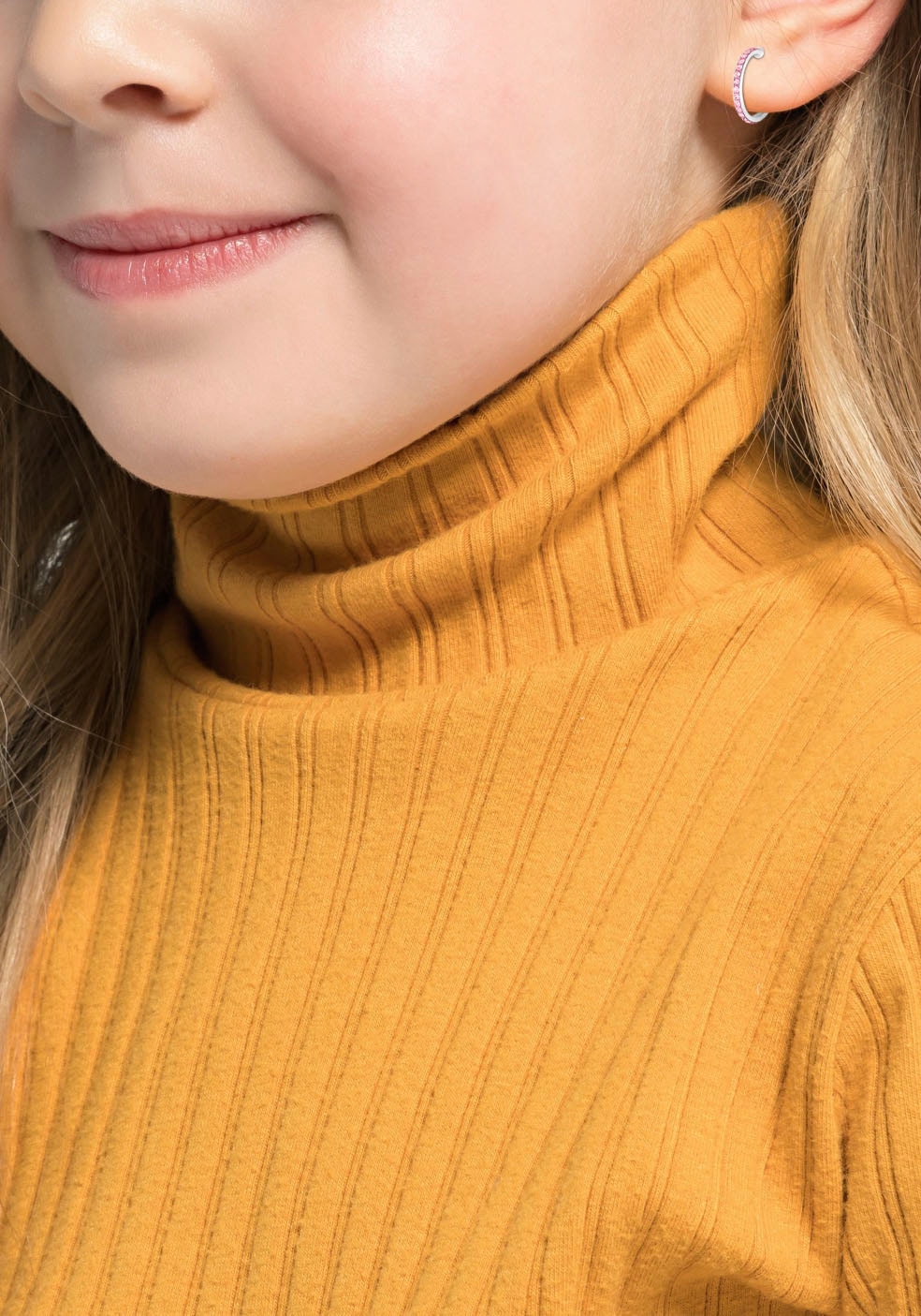 Amor Paar Creolen »Pink Passion« mit Kristallglas