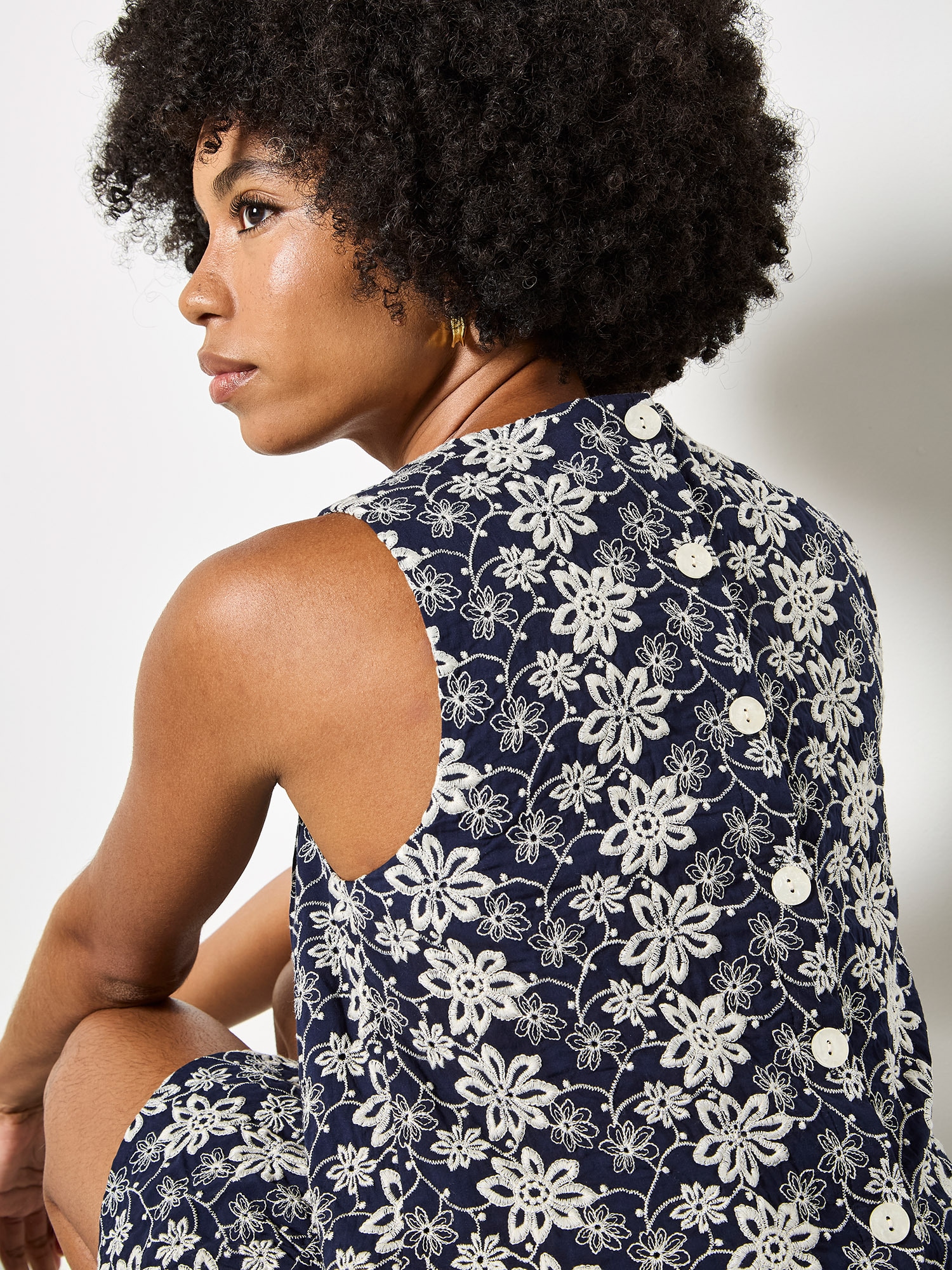 Apricot Spitzentop »Besticktes Top« mit Blumenmuster