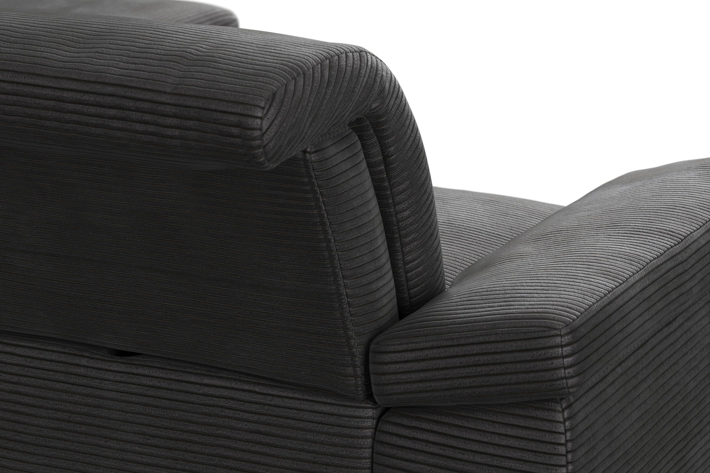 sit&more Ecksofa »Cabana L-Form«, Ottomane, wahlweise mit Sitztiefen-,Armlehnen- und Kopfteilfunktion