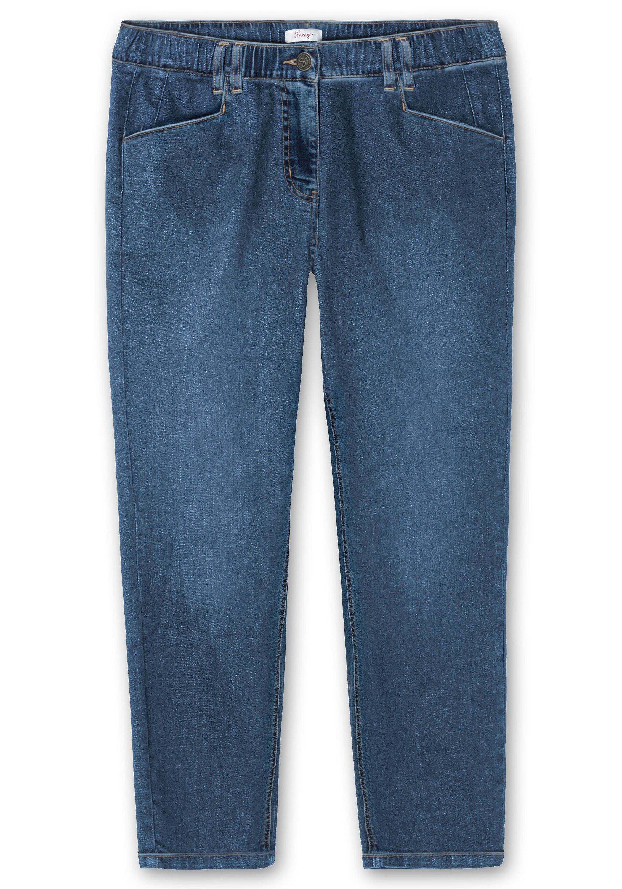 Sheego Stretch-Jeans »Skinny Jeans aus ultraflexibler Qualität«