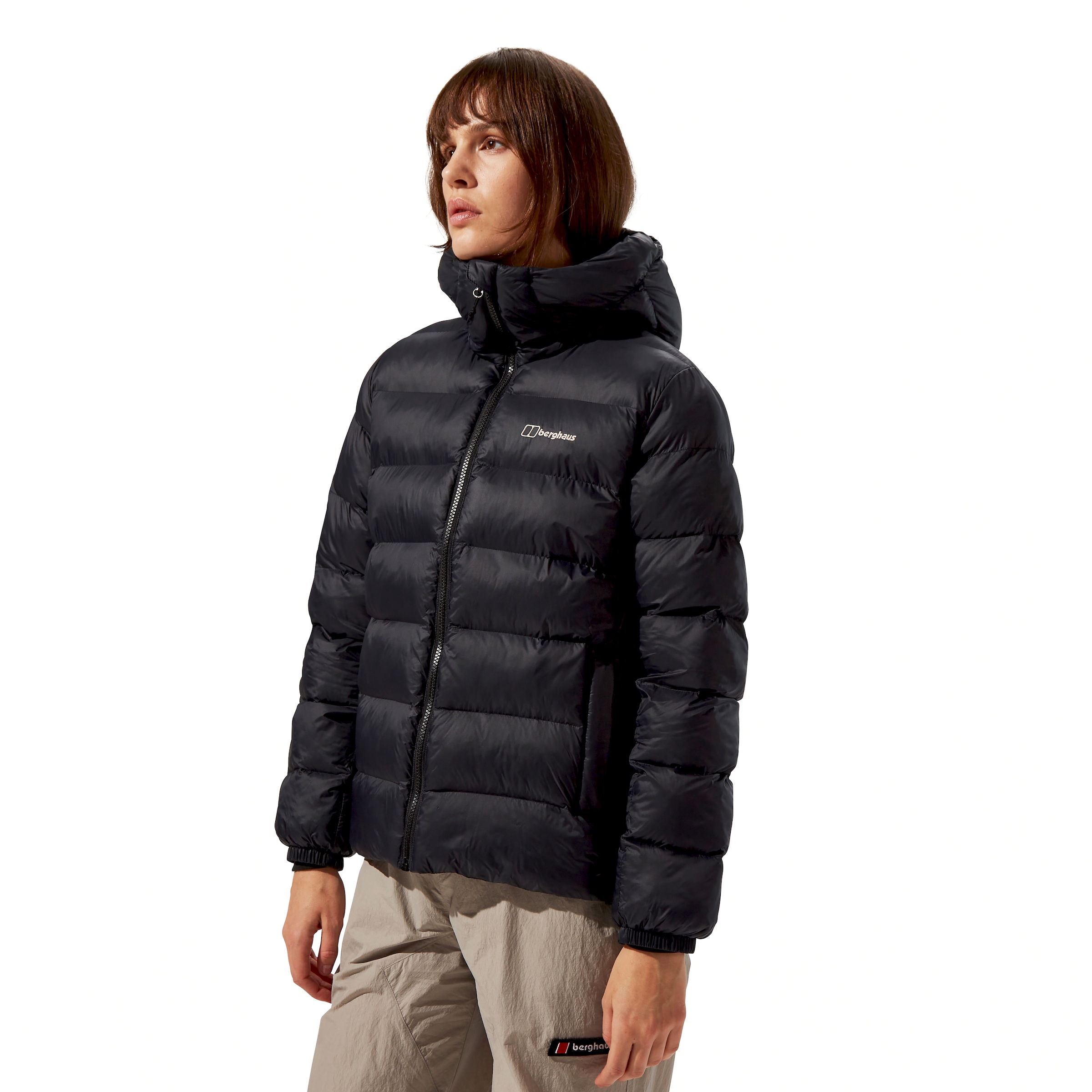 Berghaus Steppjacke »EWDEN JACKET« mit Kapuze mit Kapuze, wasserabweisend, windabweisend, hüftlange Schnittform