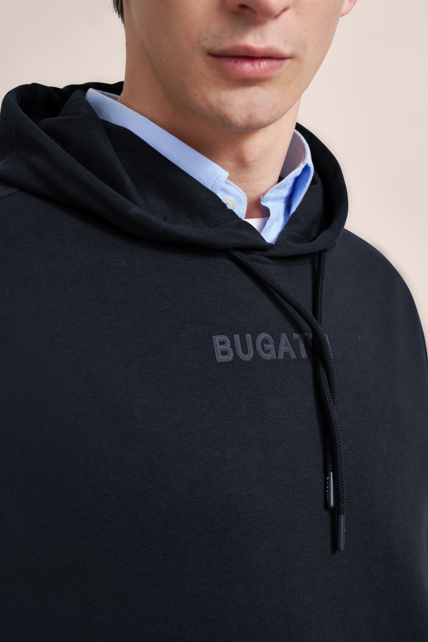 bugatti Sweatshirt , mit 3-D-Print
